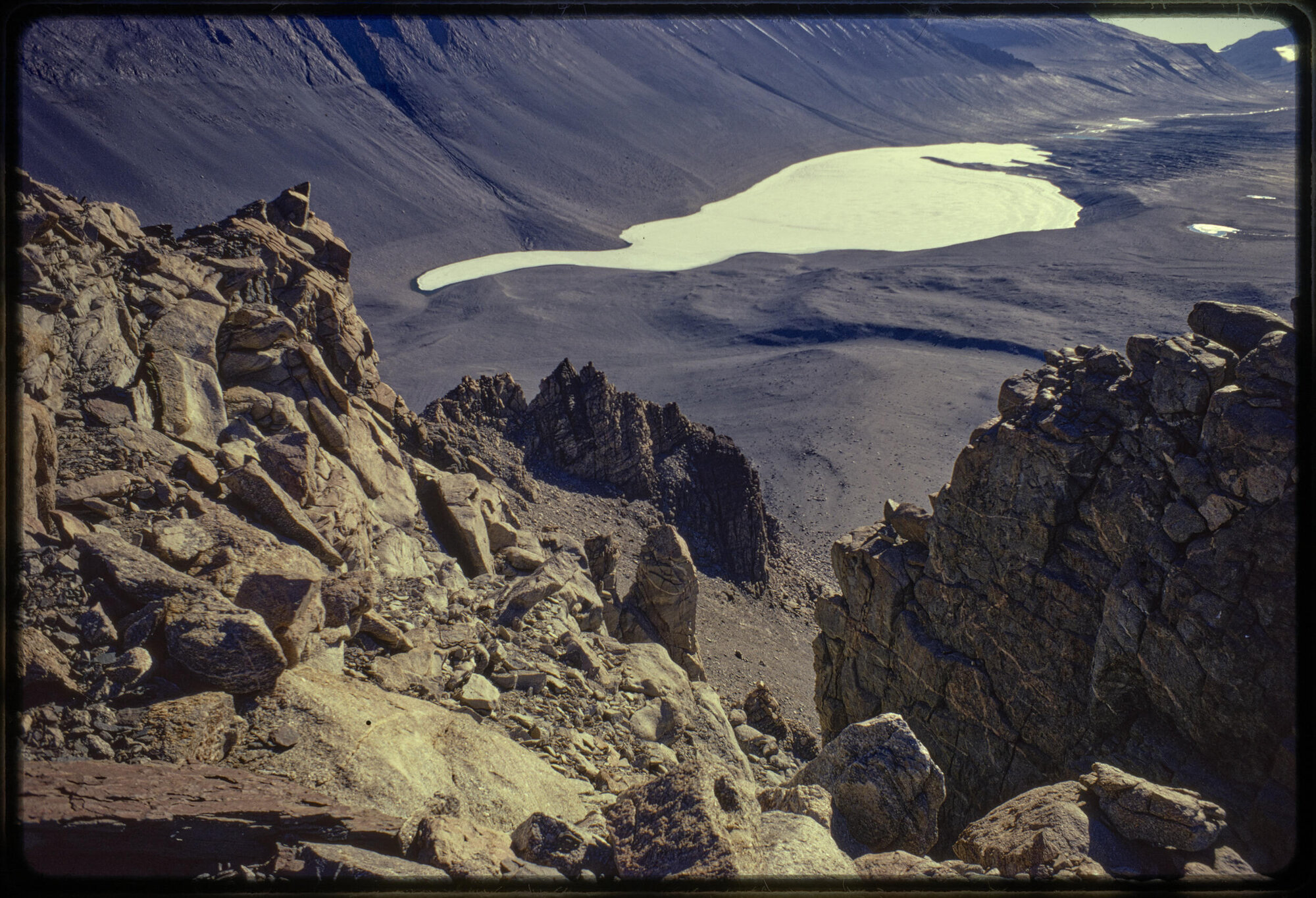 Lake Vanda from the Dais