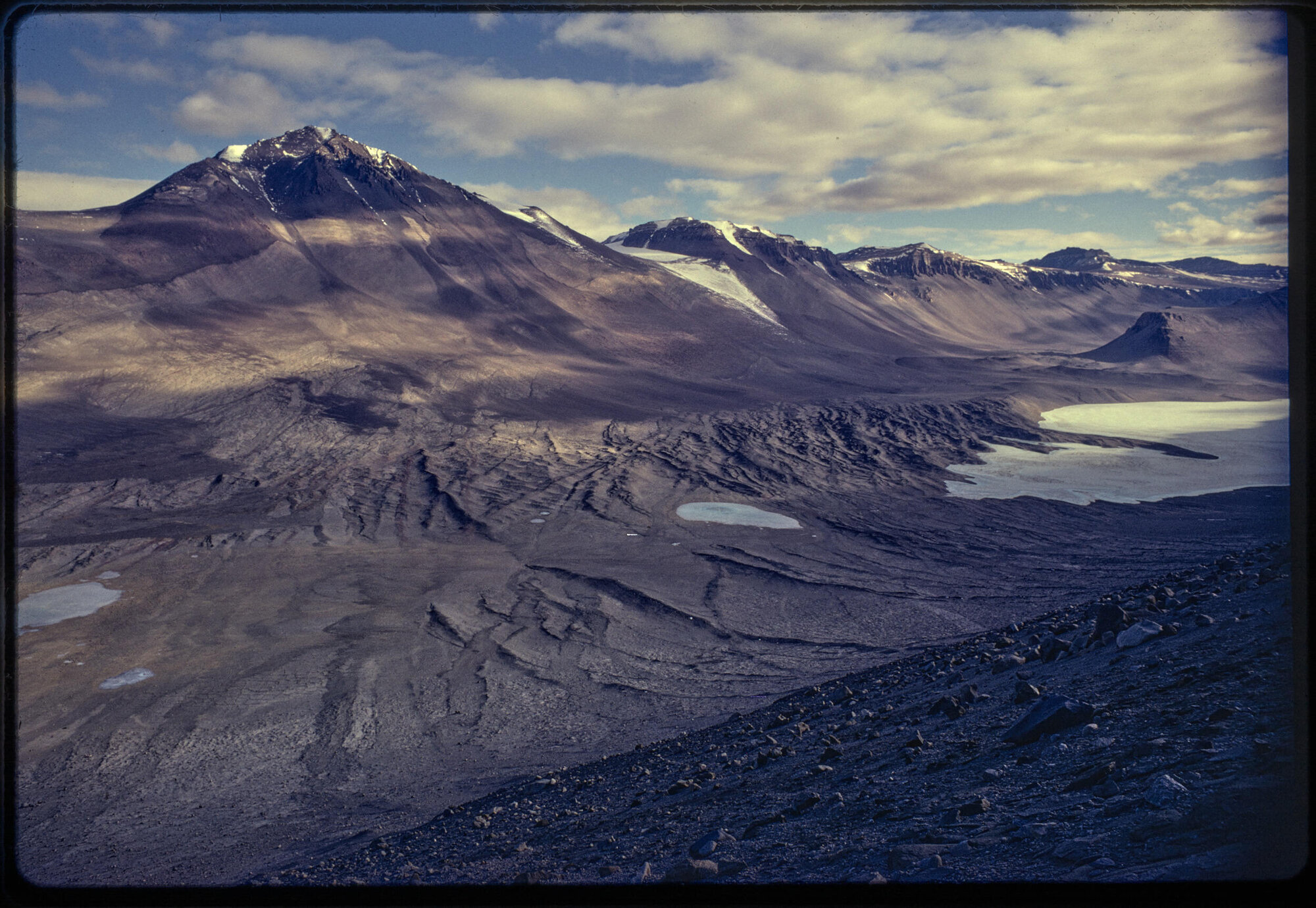 Mt Odin and Jeremy Sykes Glacier