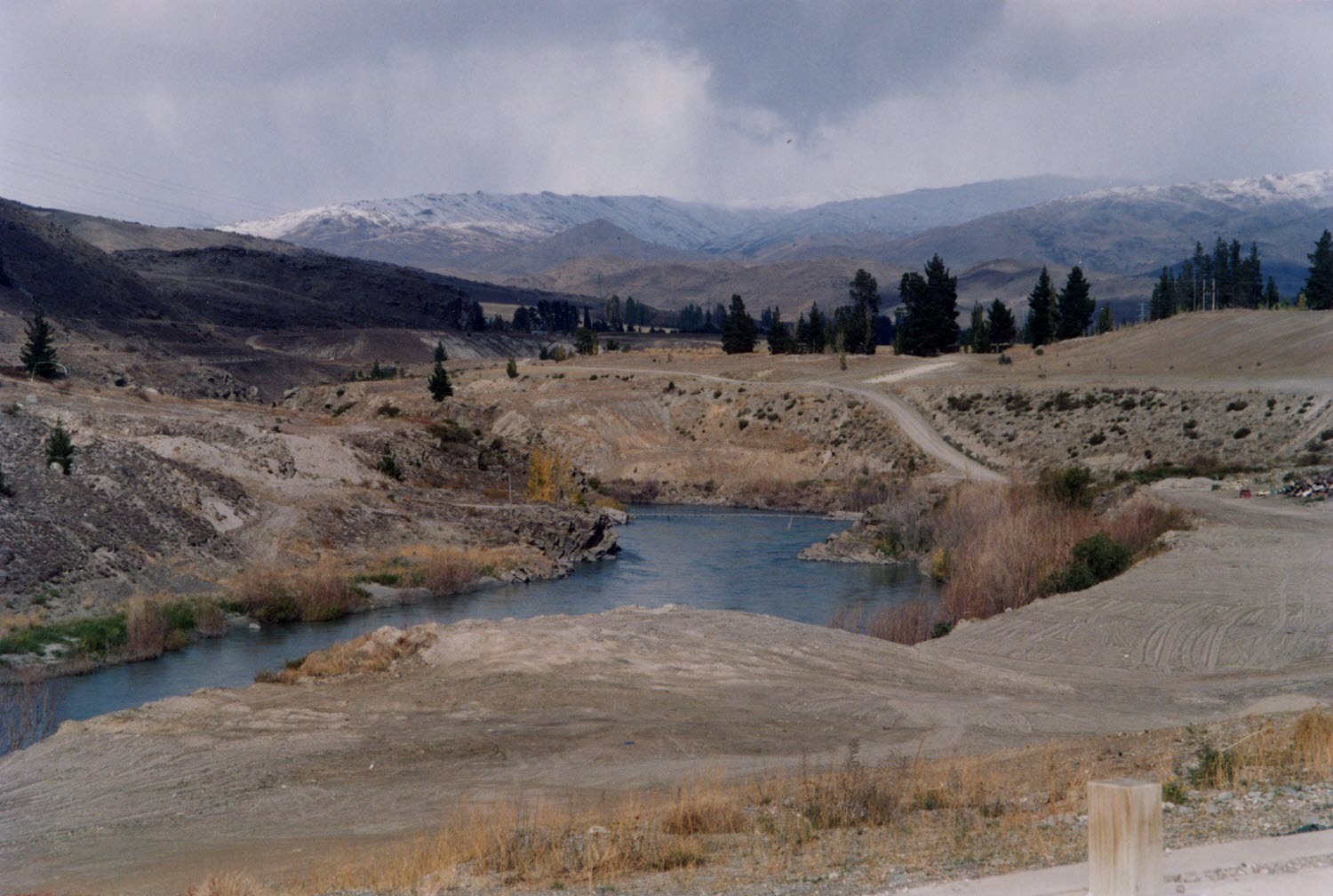 Cromwell, looking towards Robertshaw Bridge site