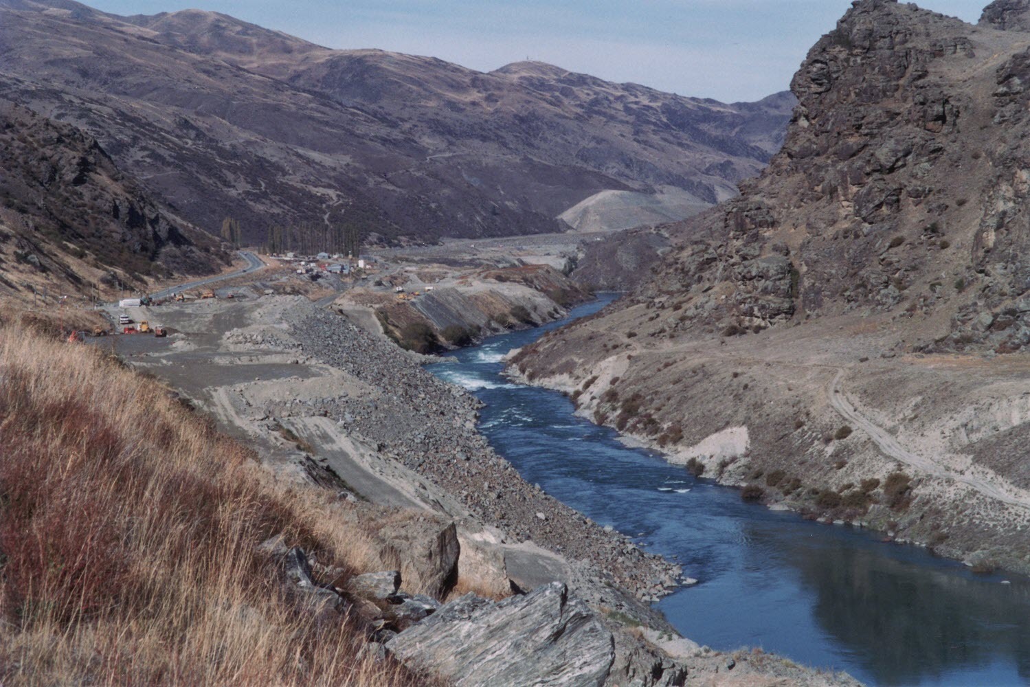 Buttressing near Brewery Creek