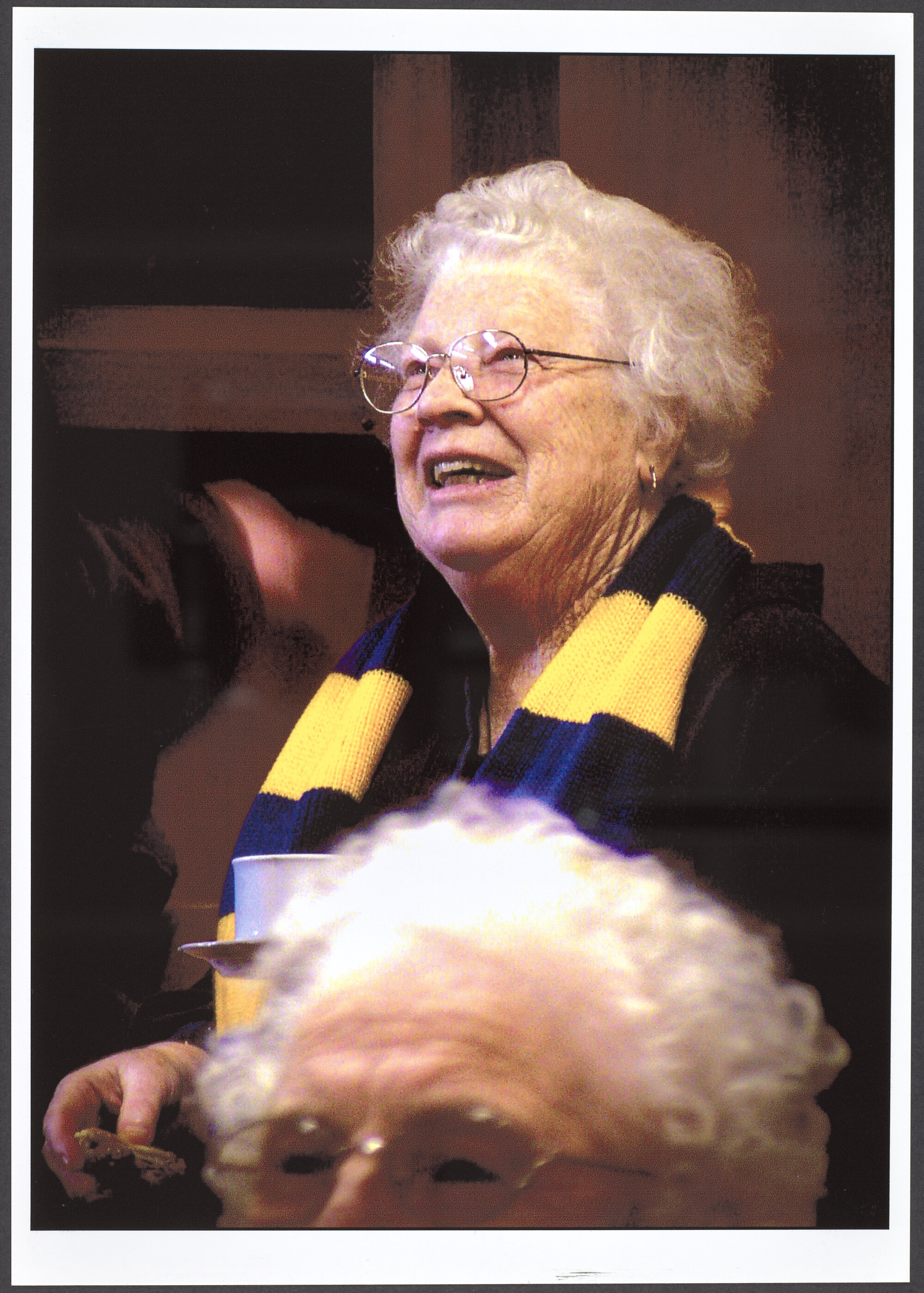 Janet Frame at launch of her sister, June's, book of poetry, South Dunedin