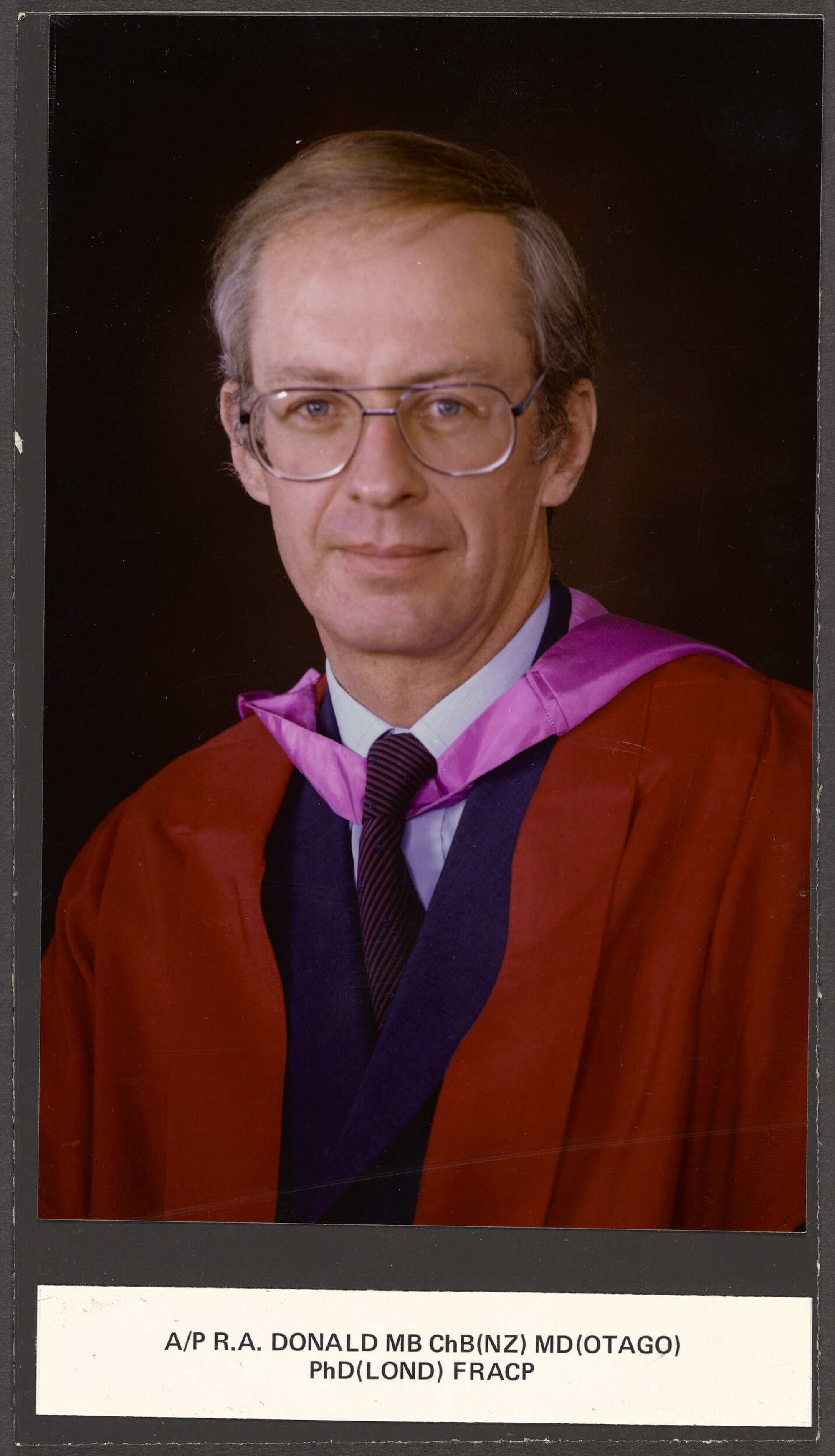 Associate Professor R.A. Donald