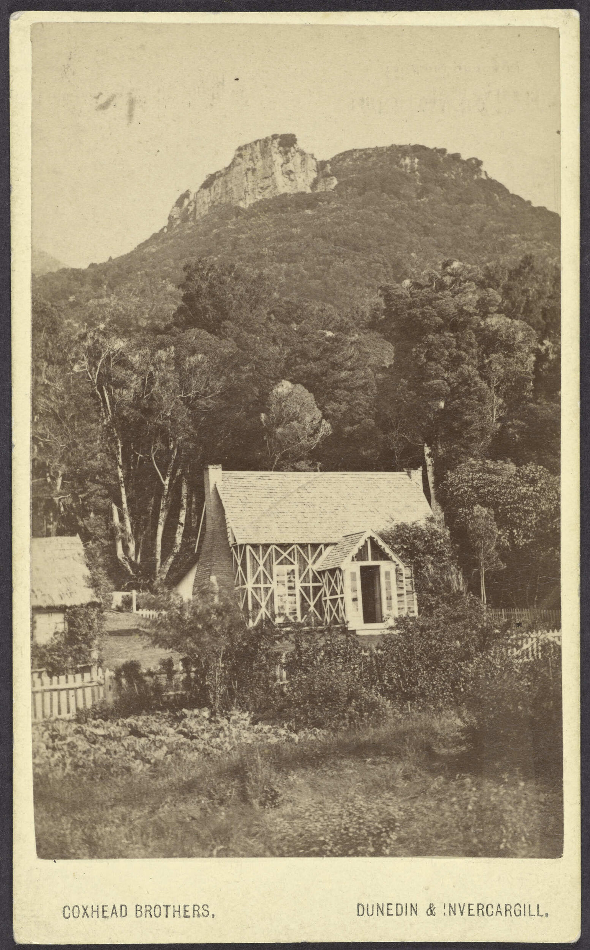 Unidentified half-timbered house