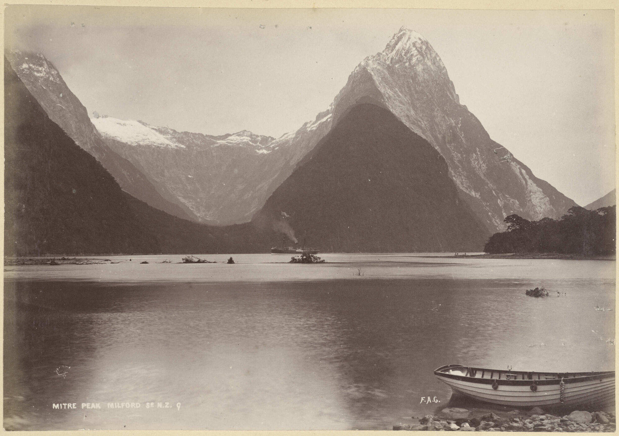 Mitre Peak, Milford Sound N.Z.