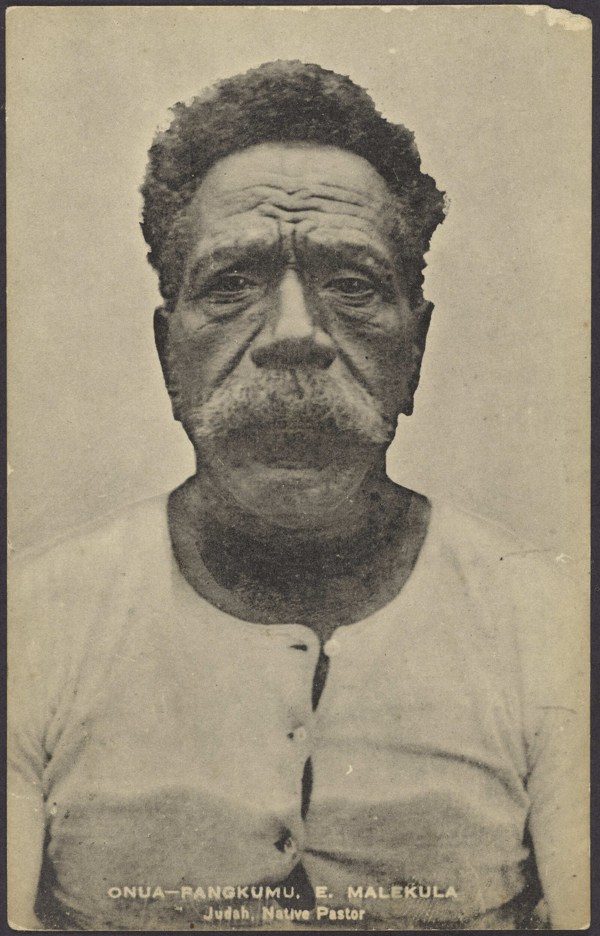 Onua-Pangkumu, East Malekula : Judah, Native Pastor