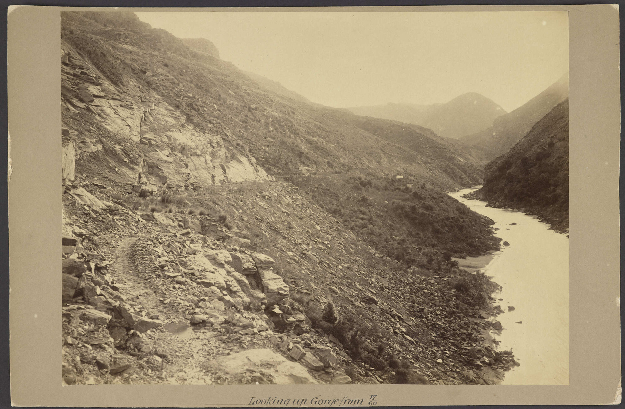 Looking up Gorge from 17/60