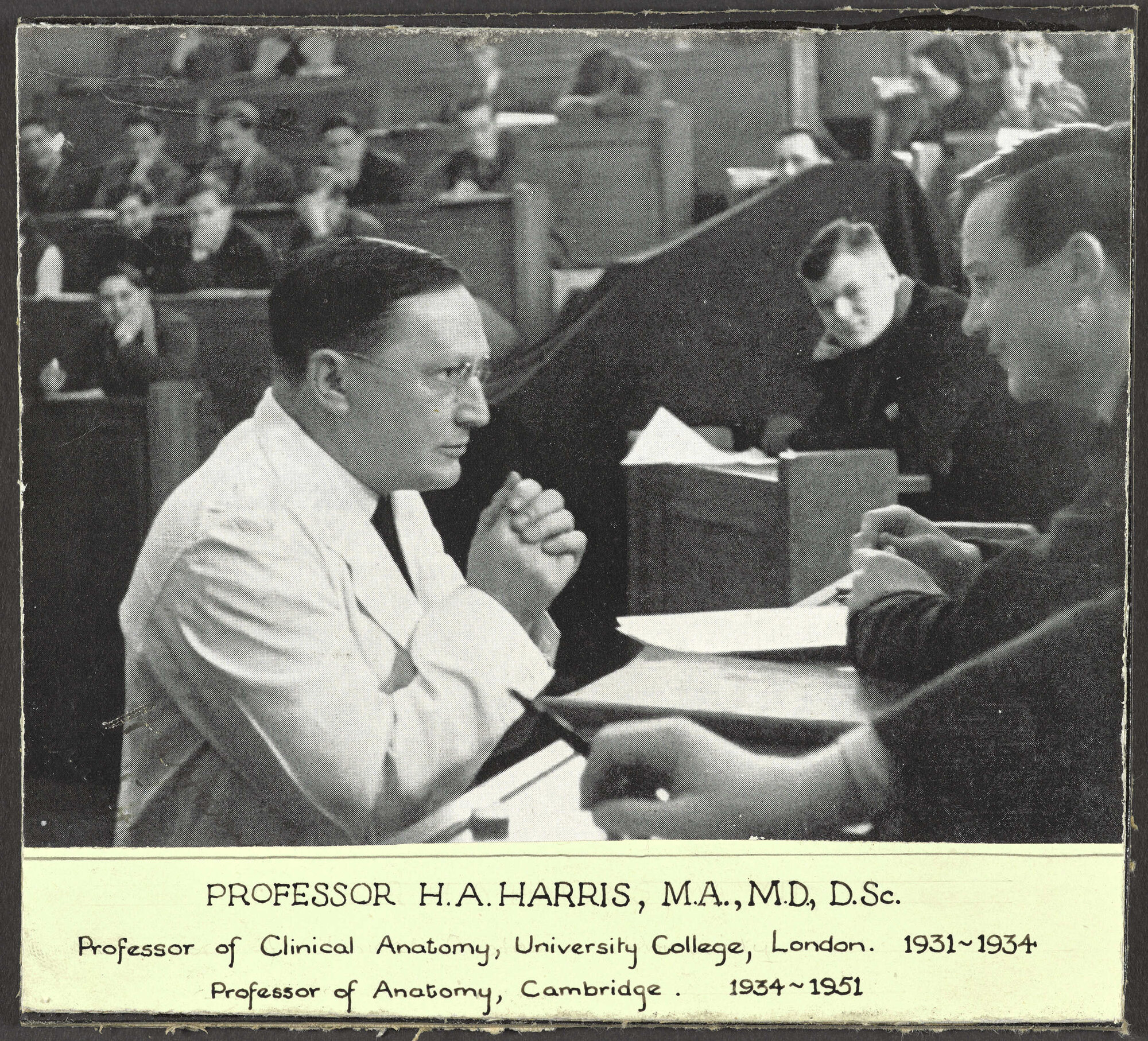 Professor H.A. Harris