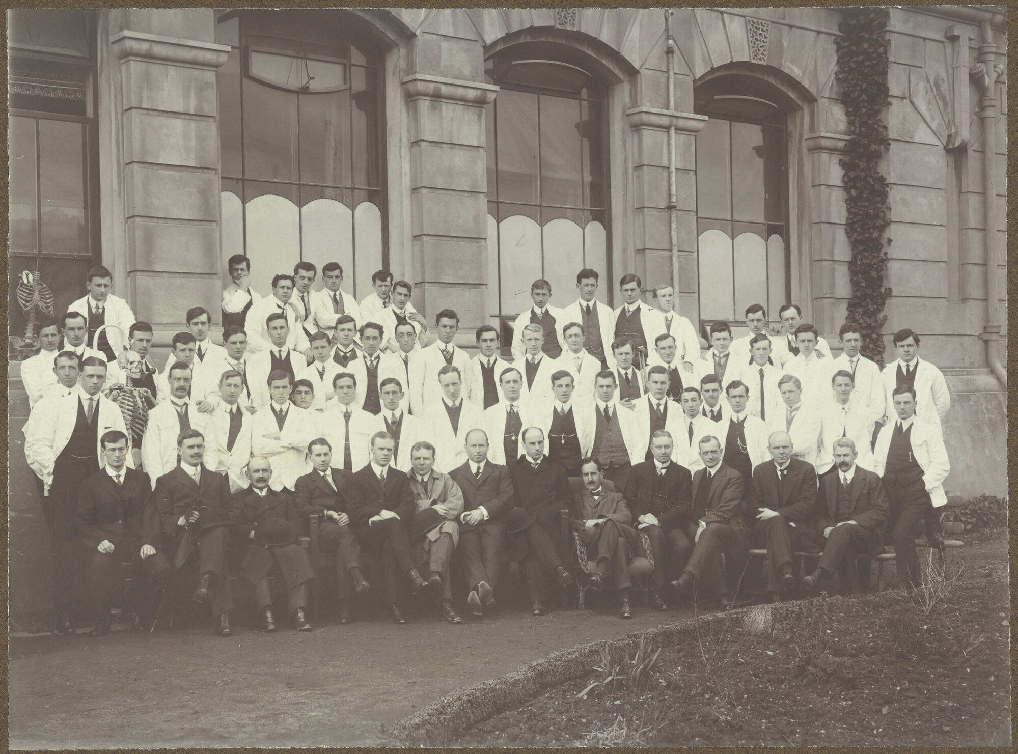 Medical students and staff