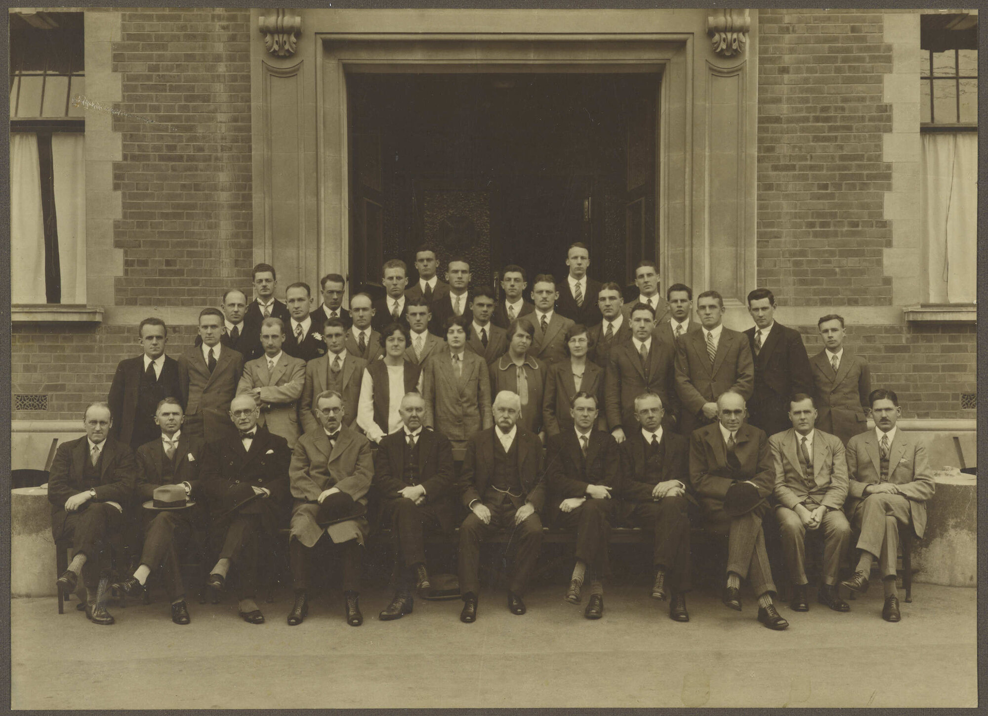 Medical students and staff