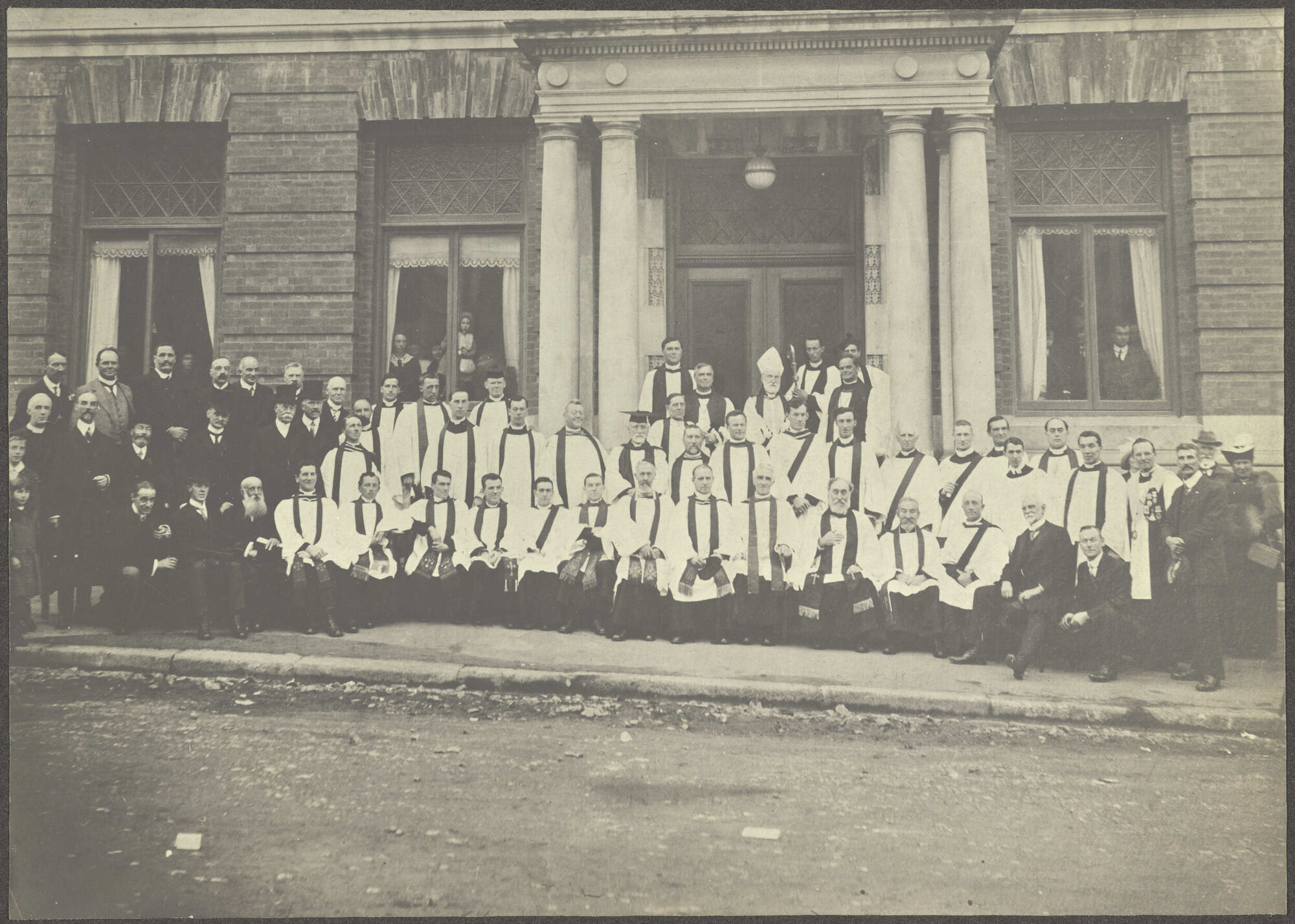 Group of men including clergy