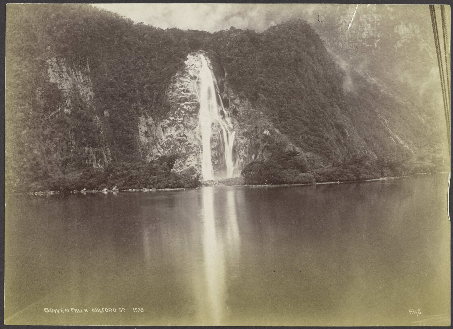Bowen Falls, Milford Sound N.Z.