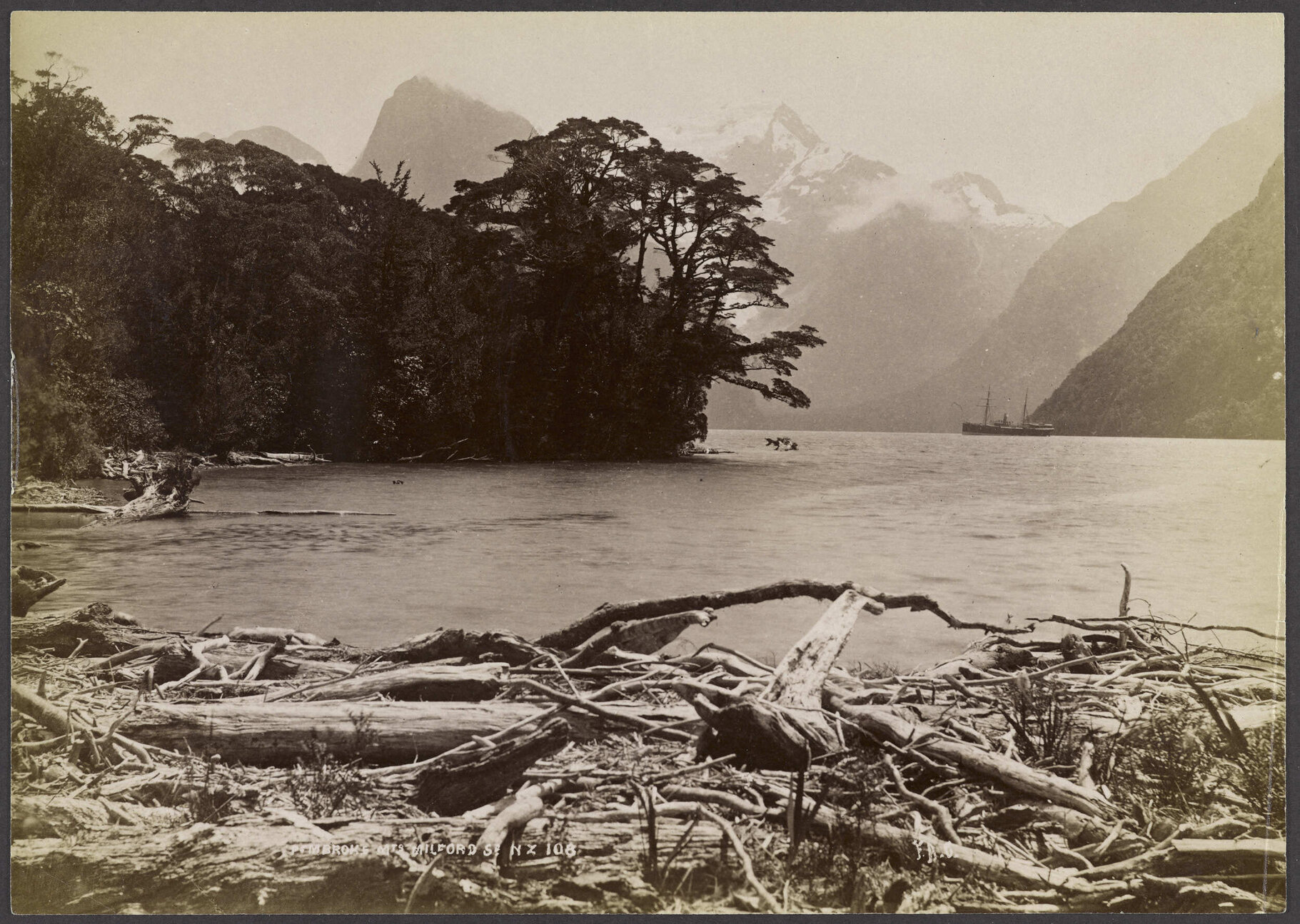 Pembroke Mountains, Milford Sound N.Z.