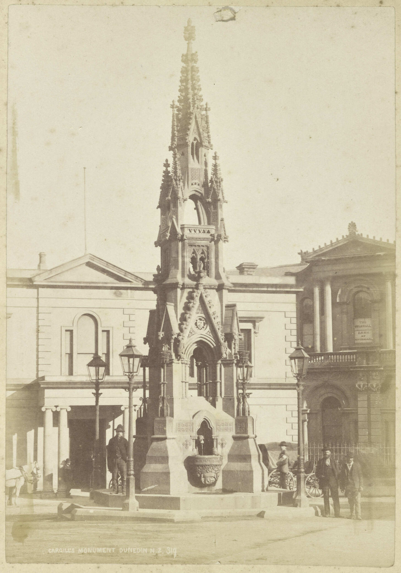 Cargill's Monument, Dunedin N.Z.