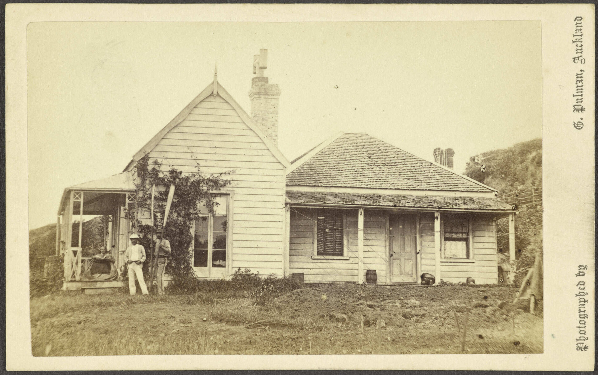 Side view of house
