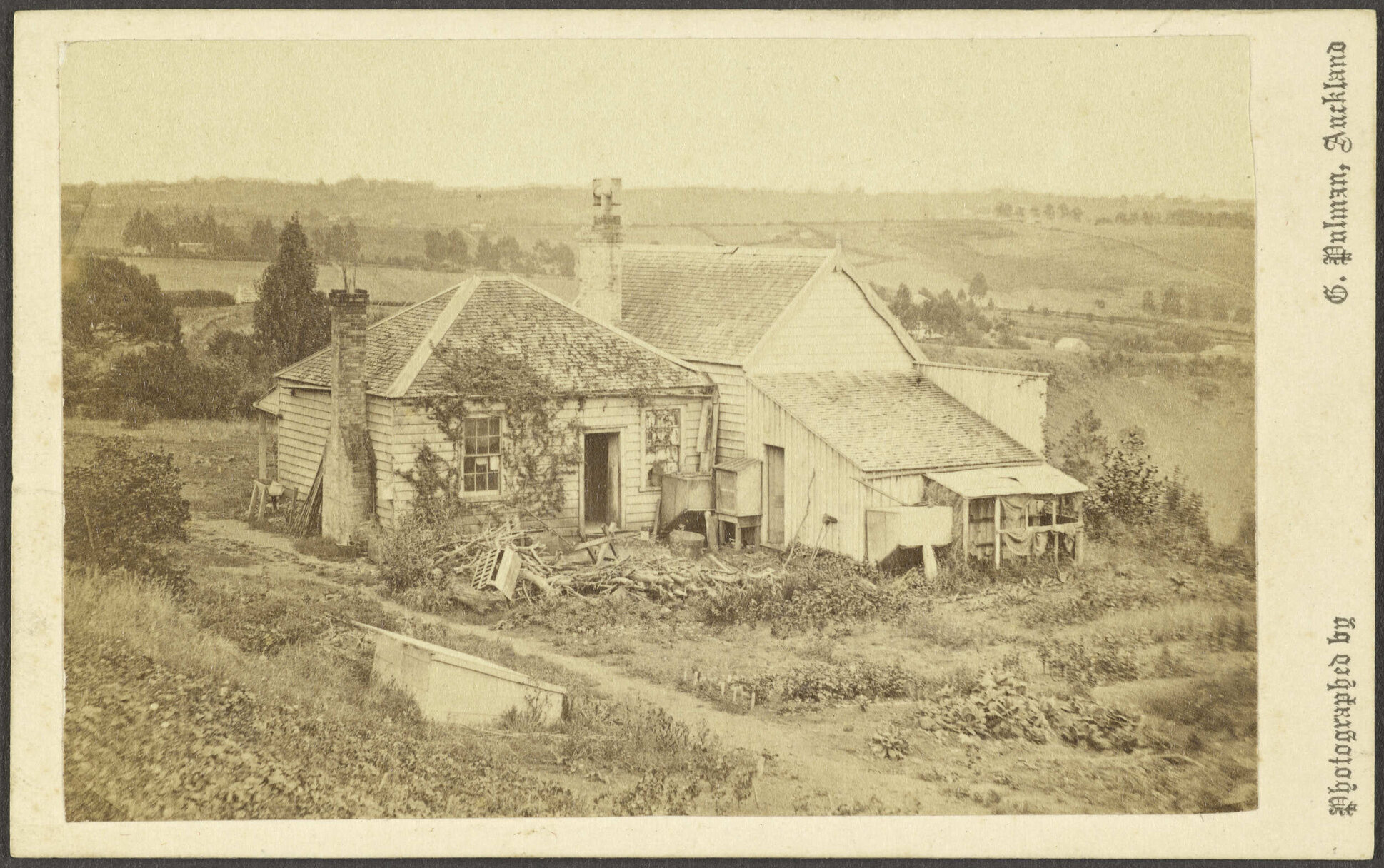 Back view of house