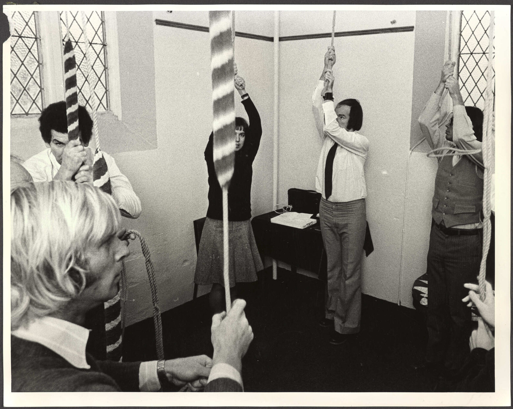 Bell ringers at First Church