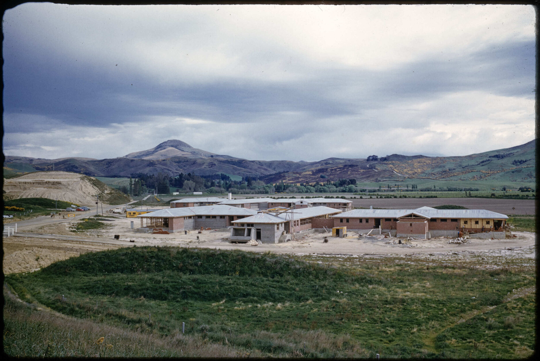 Villas under construction at Cherry Farm Hospital
