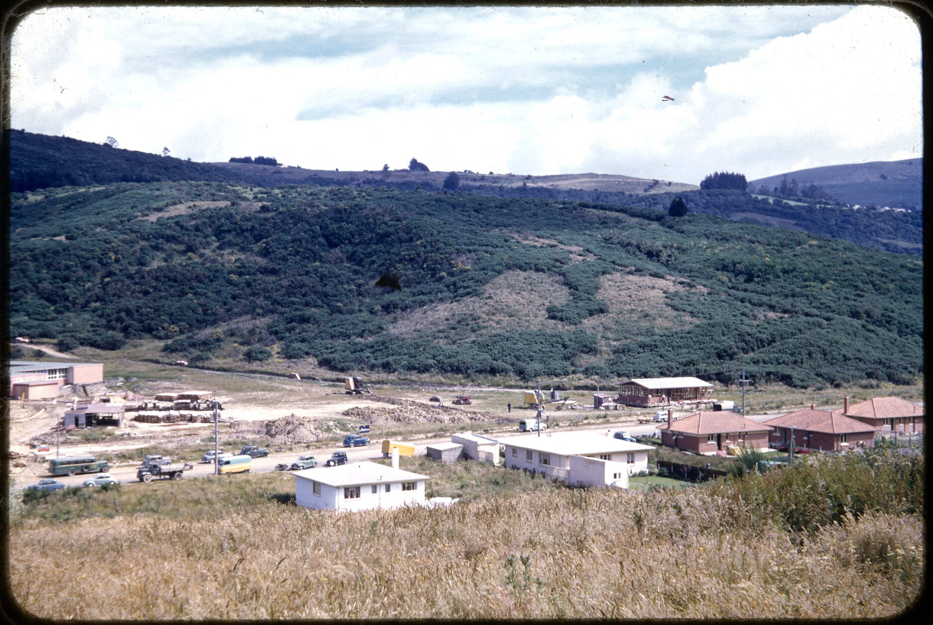 Kaikorai Valley High School under construction