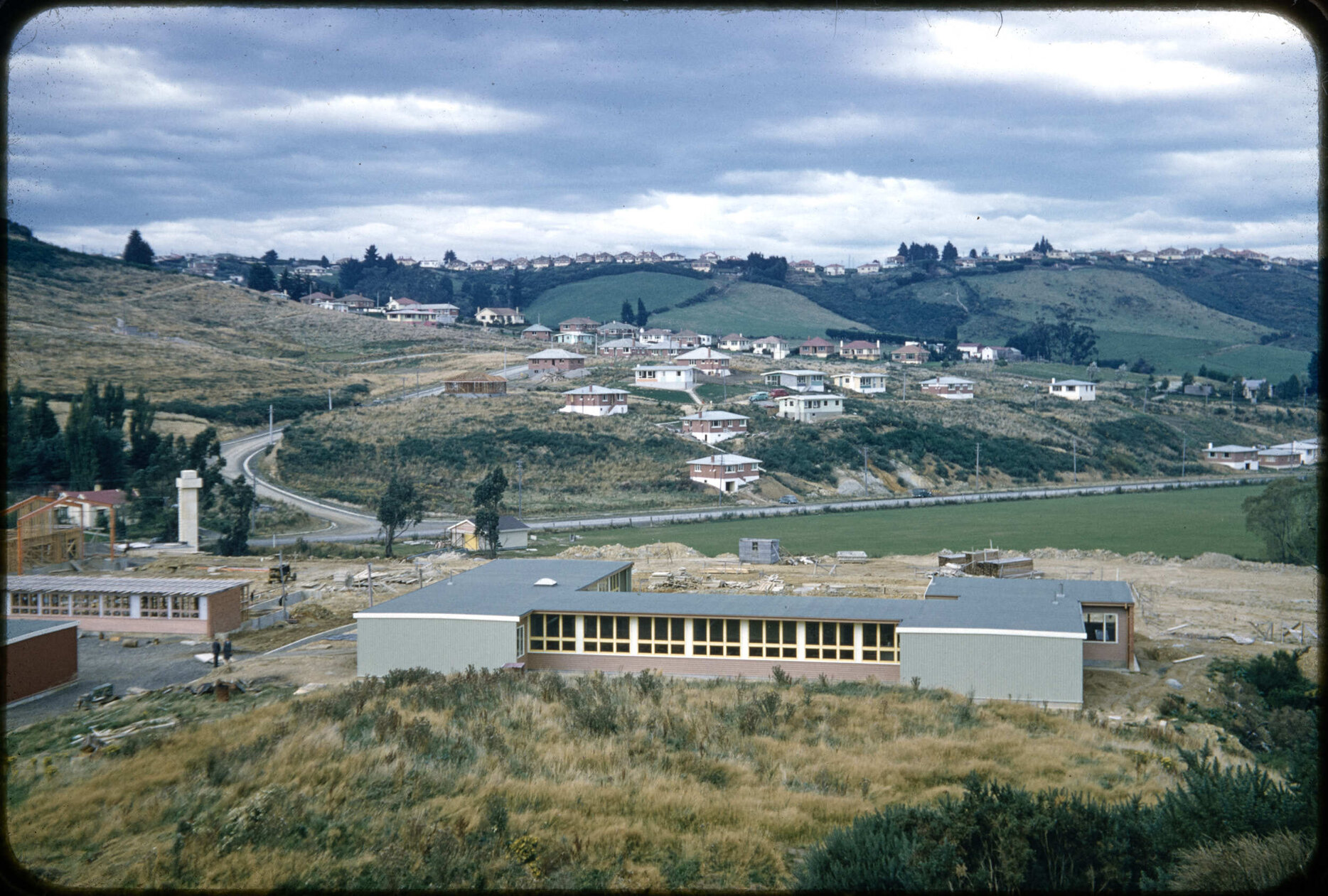 Kaikorai Valley High School under construction