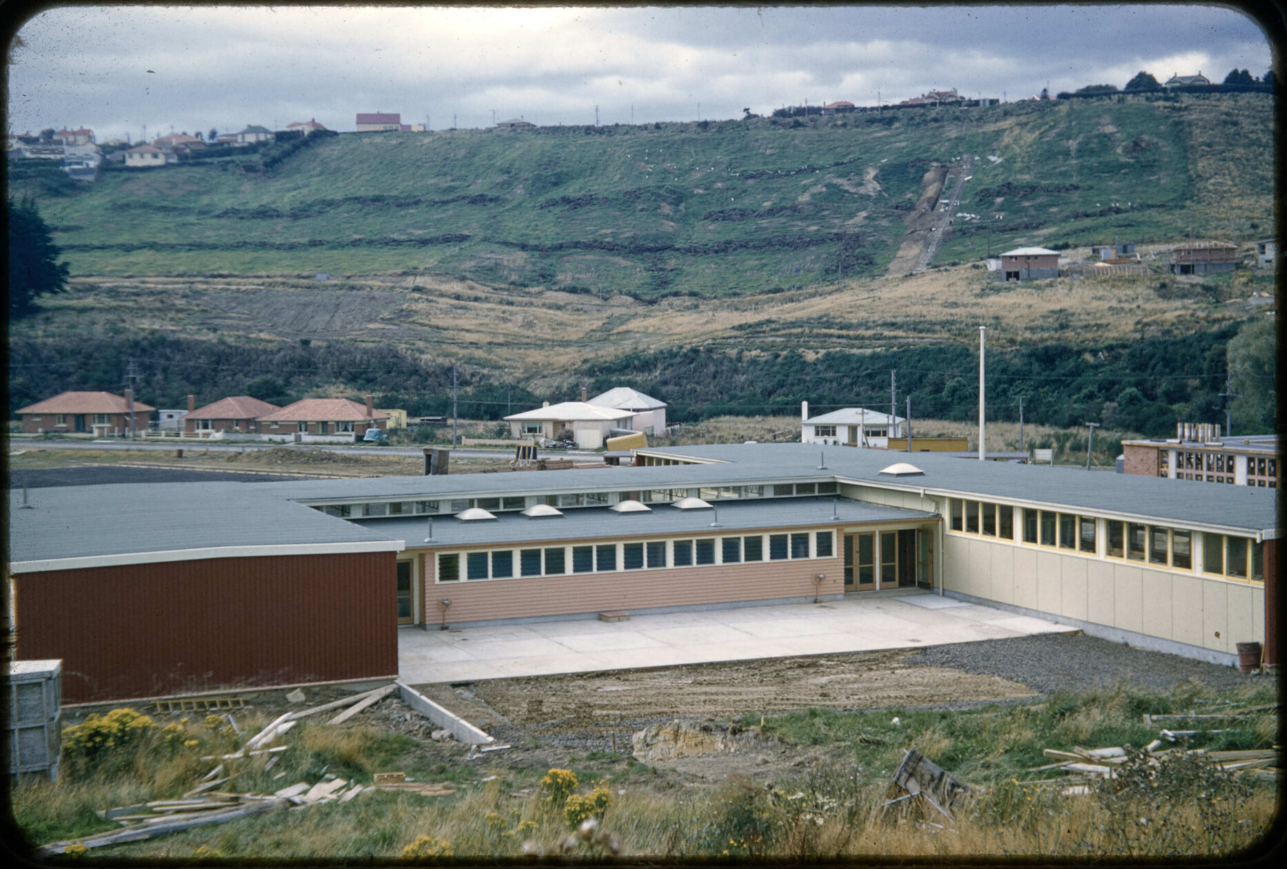 Kaikorai Valley High School under construction