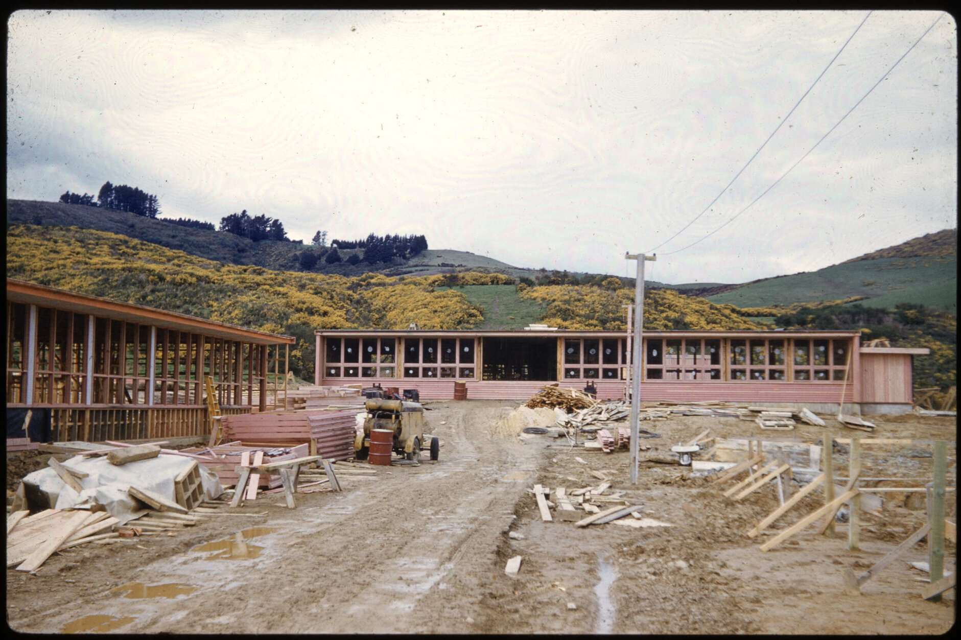 Kaikorai Valley High School under construction