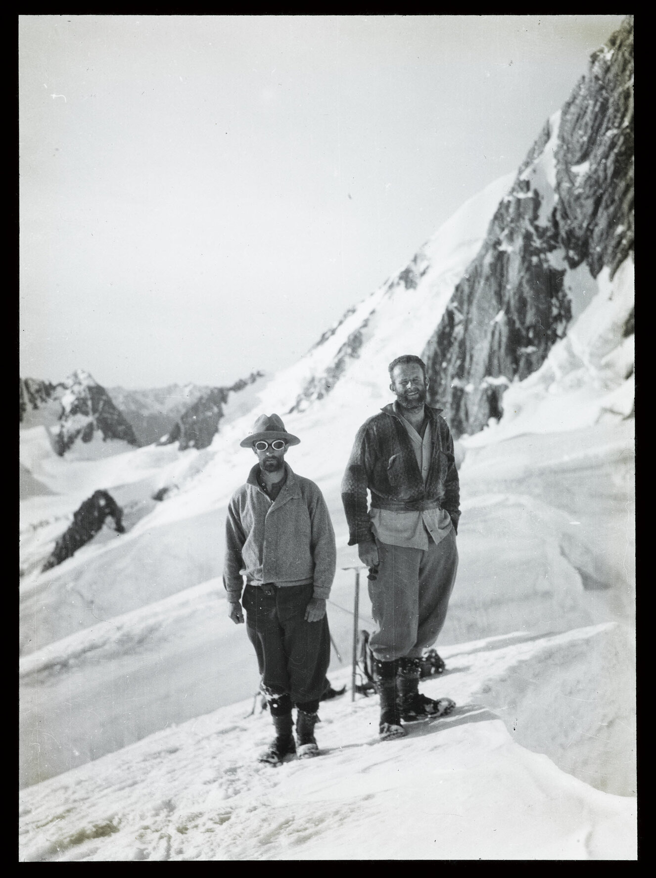 'Mace and Syme on Cook Climb'
