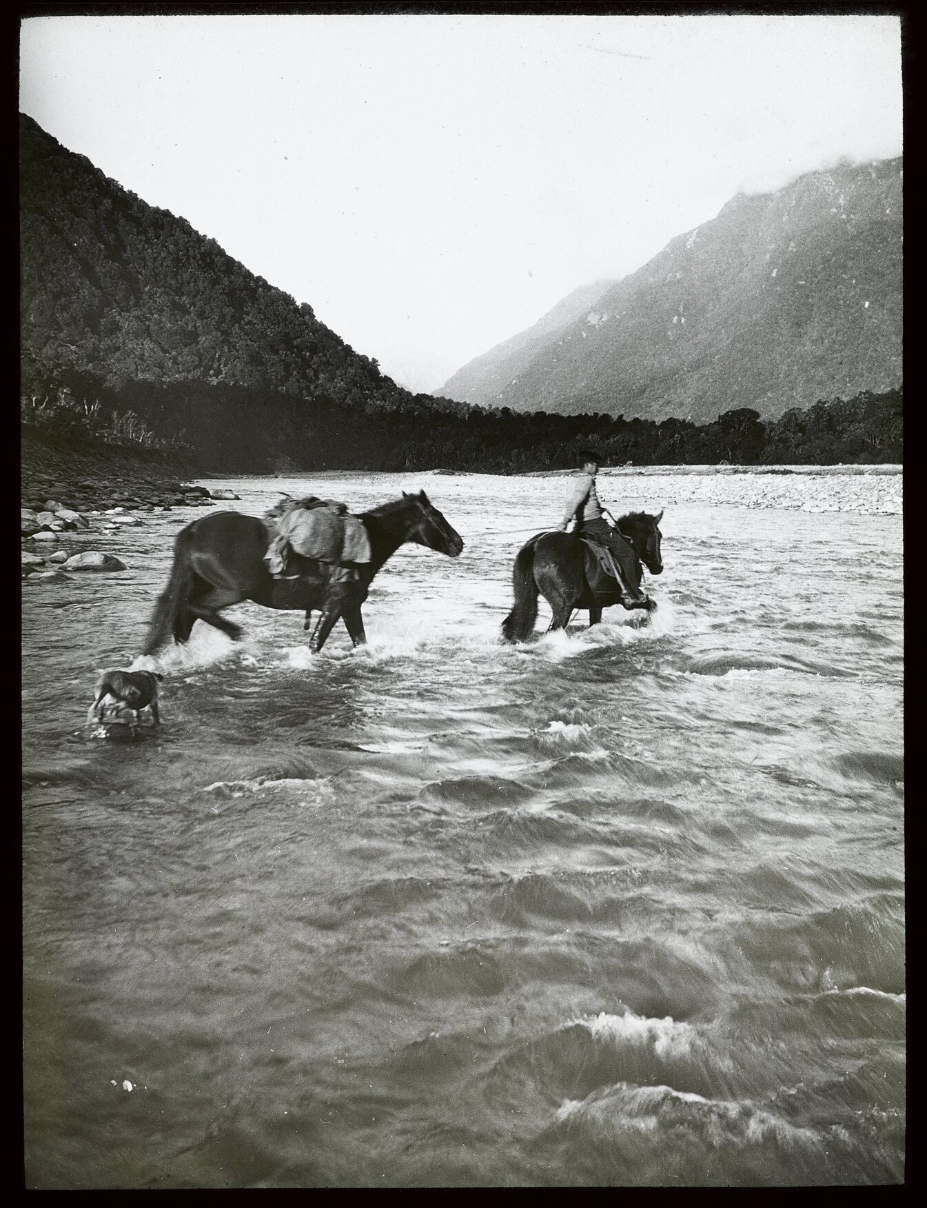 Fording the Karangarua