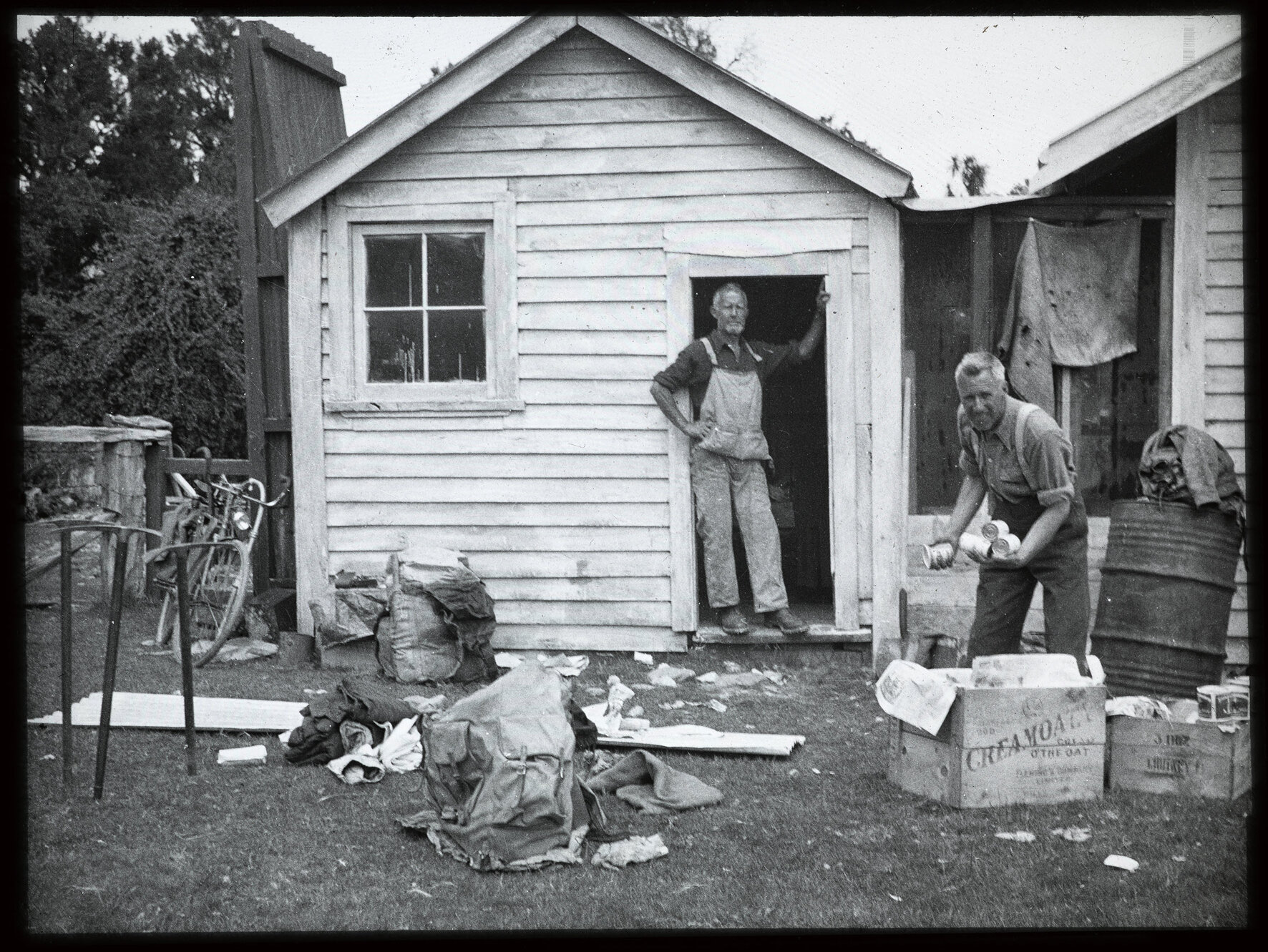 Edgar Williams, Angus Russell, Scotts Farm Karangarua