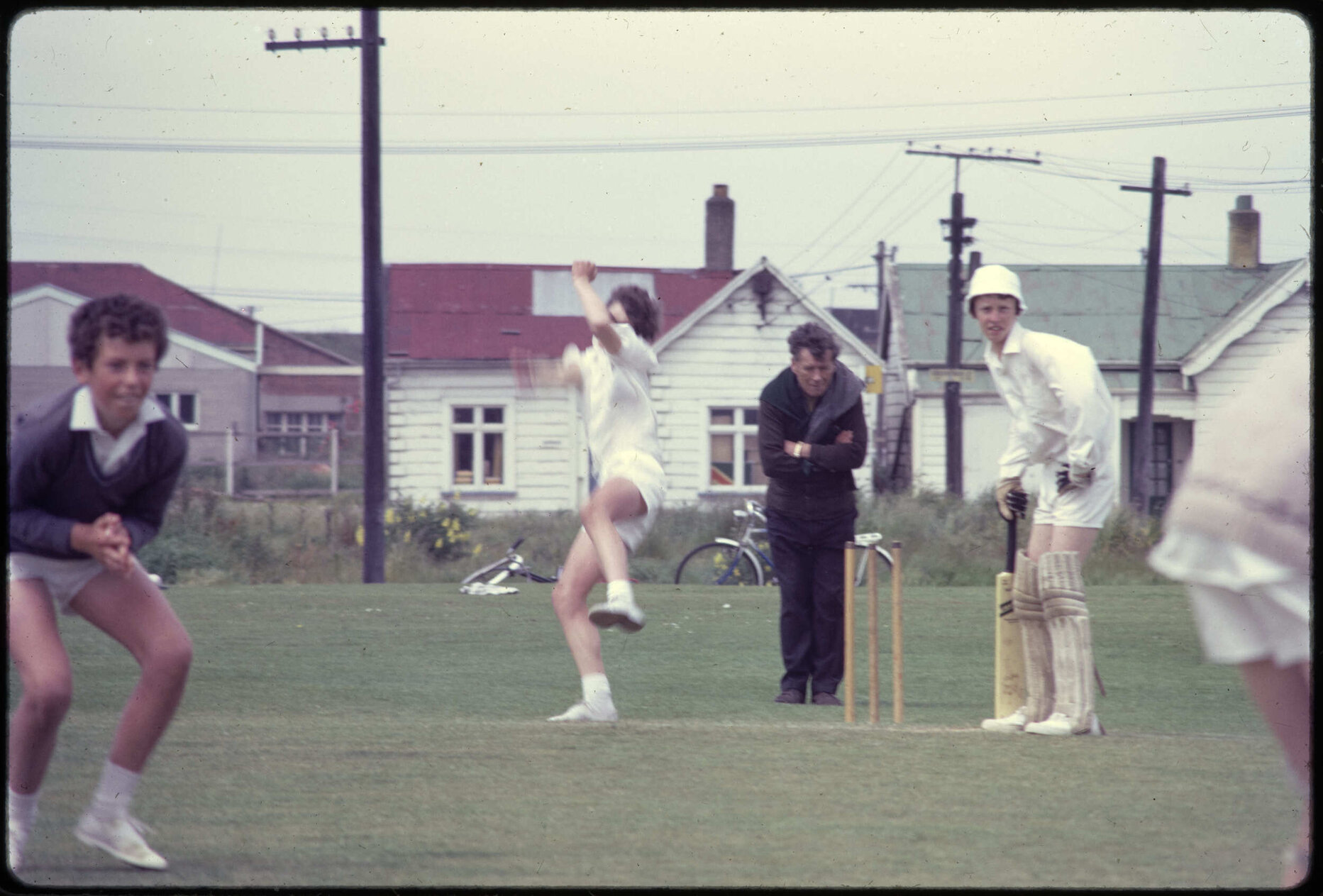 Cricket match, St Edmund's School