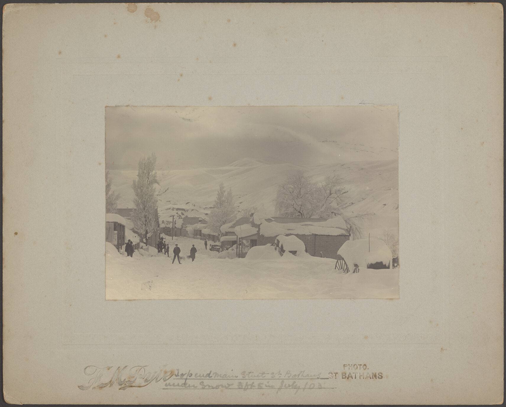 Top end Main Street, St Bathans