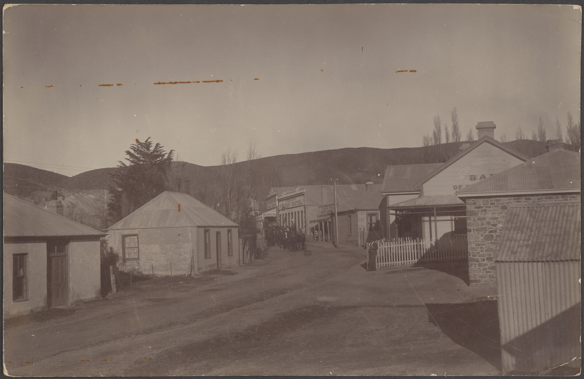Horses and cart, St Bathans