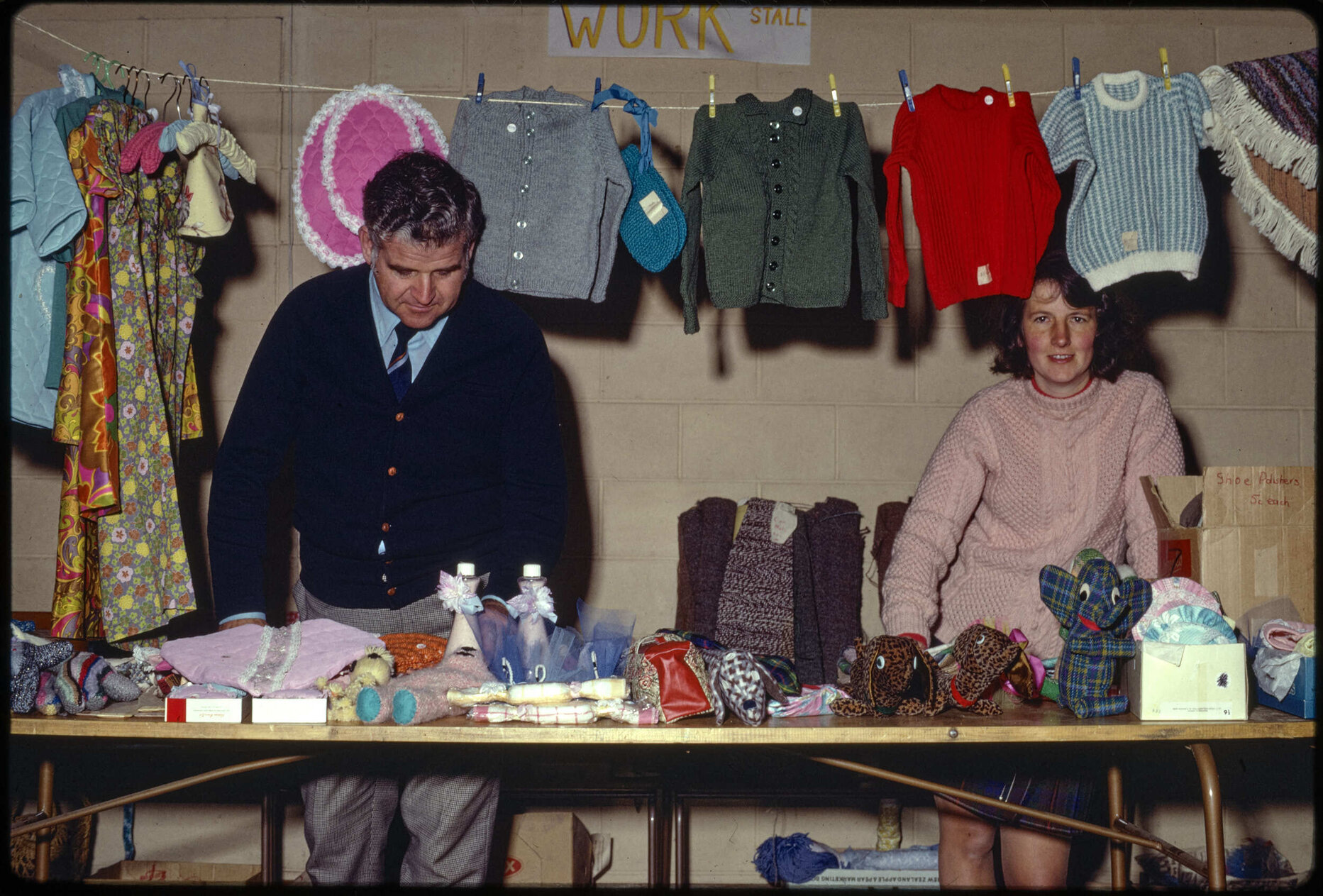 Work stall at school fair 
