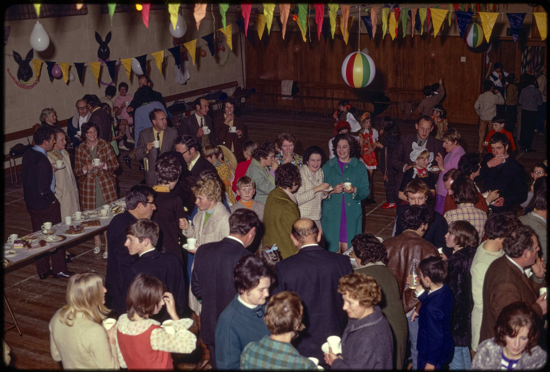 Social event in St Patrick's Hall