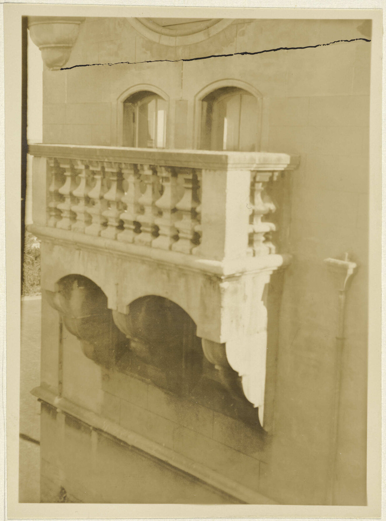 Tower balcony, Seacliff Hospital