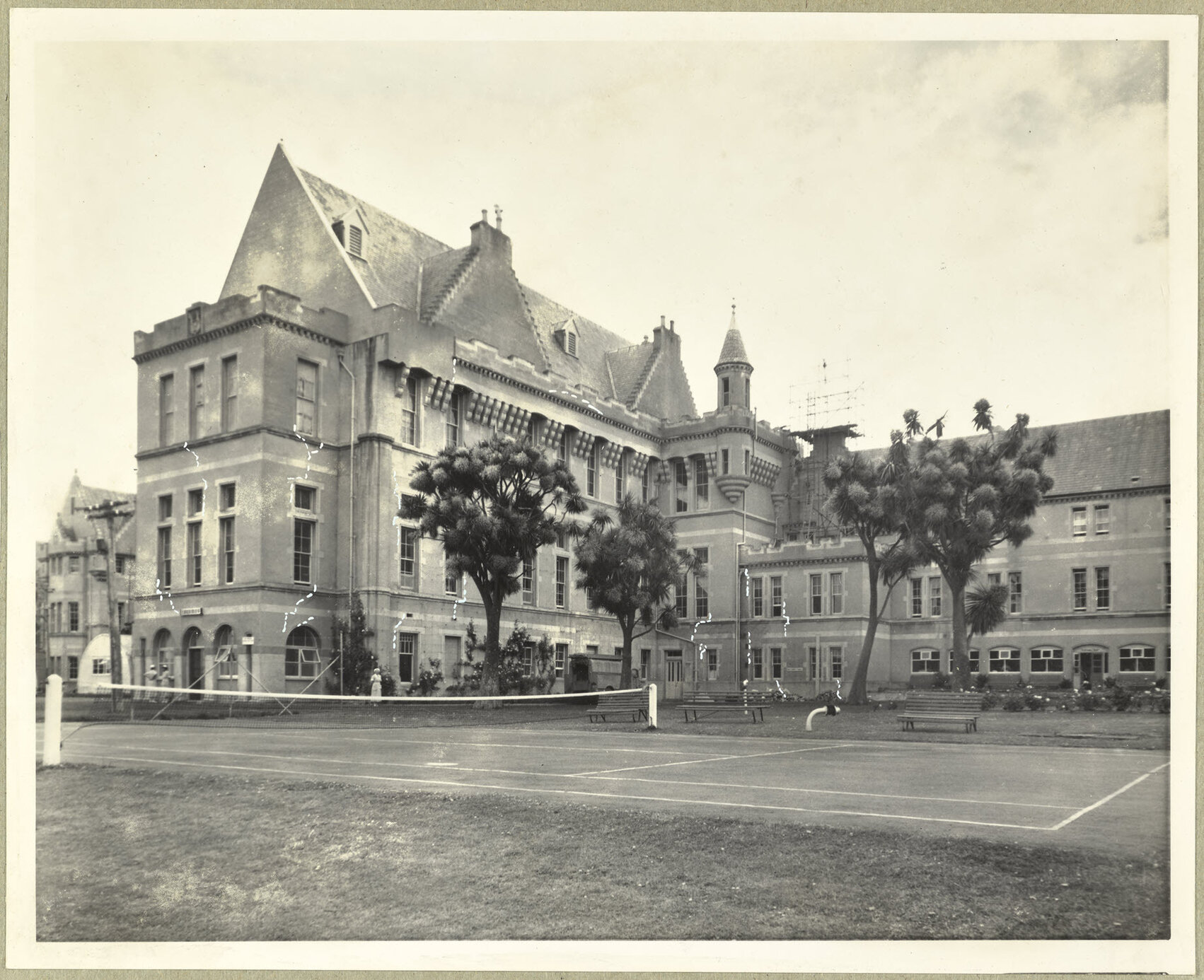 Main Entrance, East Elevation, Seacliff Hospital