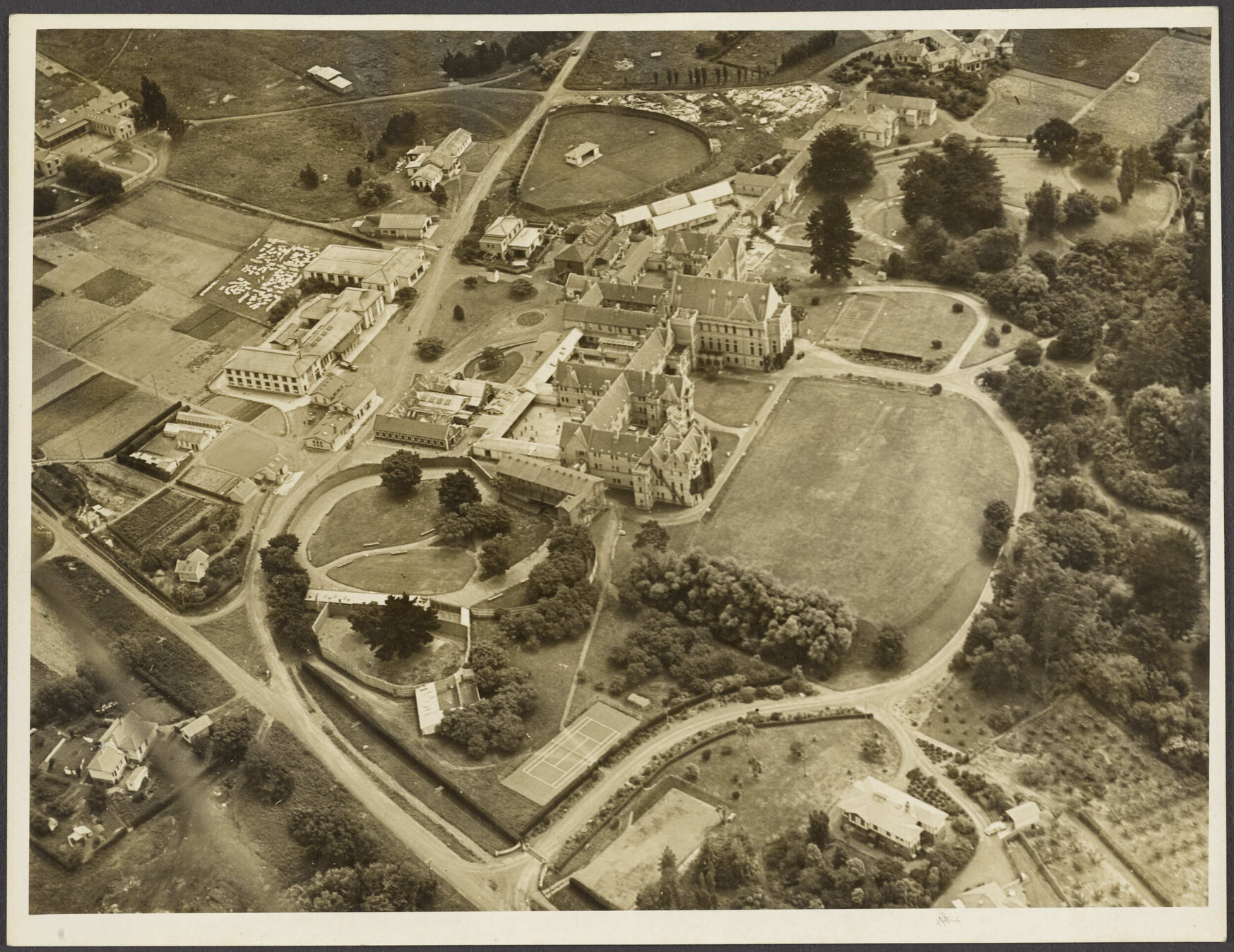 Aerial view of Seacliff Hospital