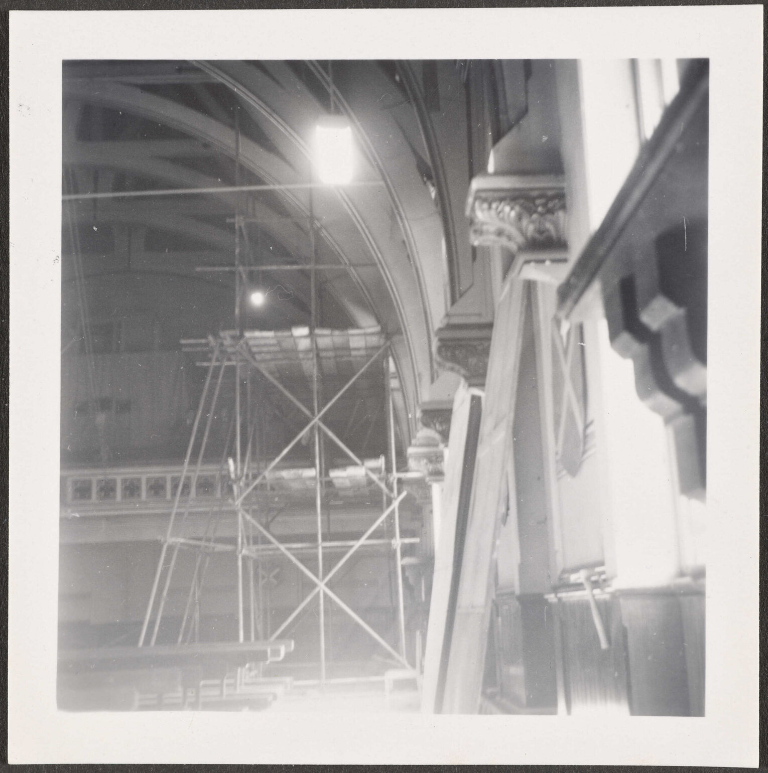 Hall interior, Seacliff Hospital