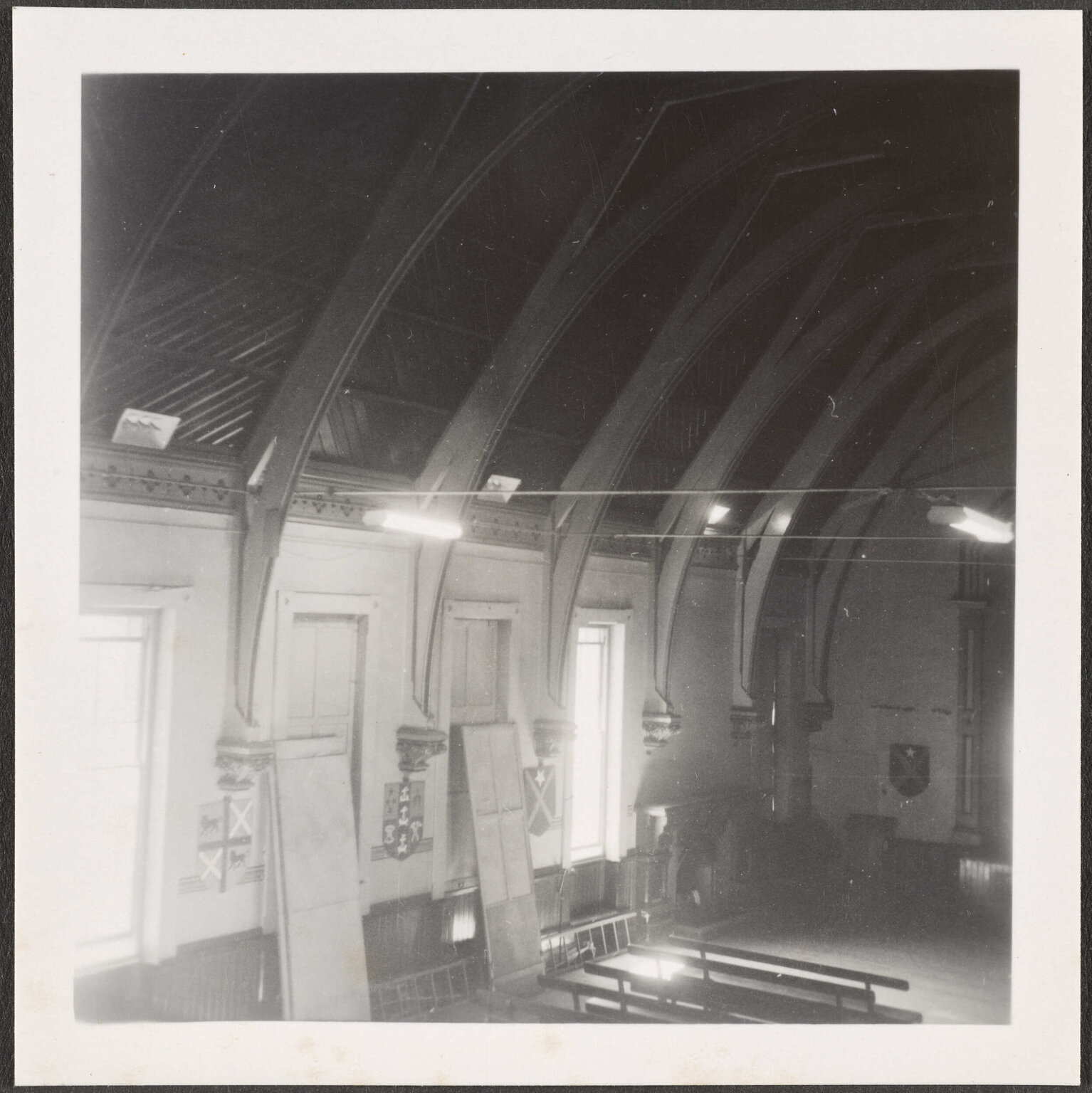 Hall interior, Seacliff Hospital