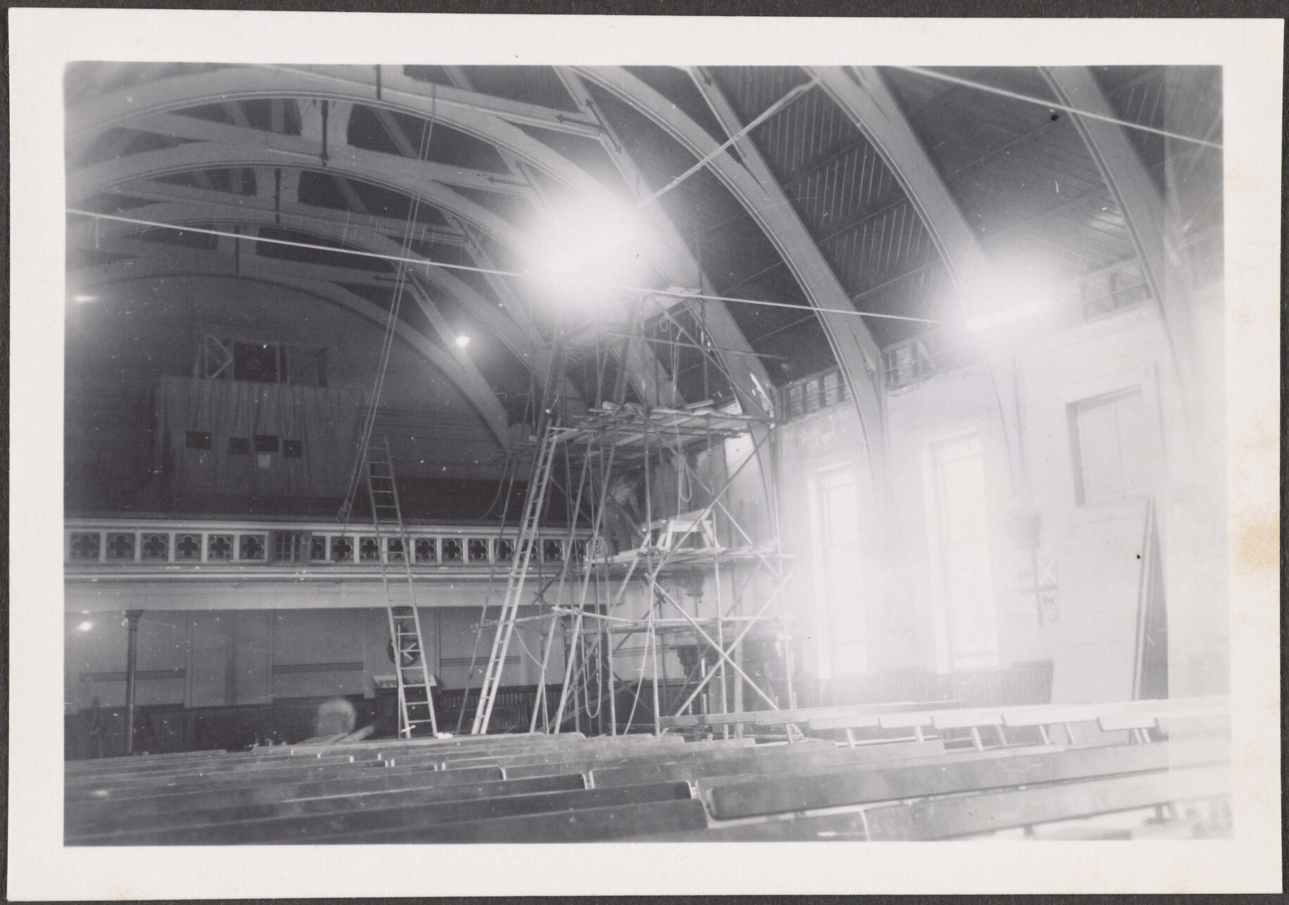 Hall interior, Seacliff Hospital