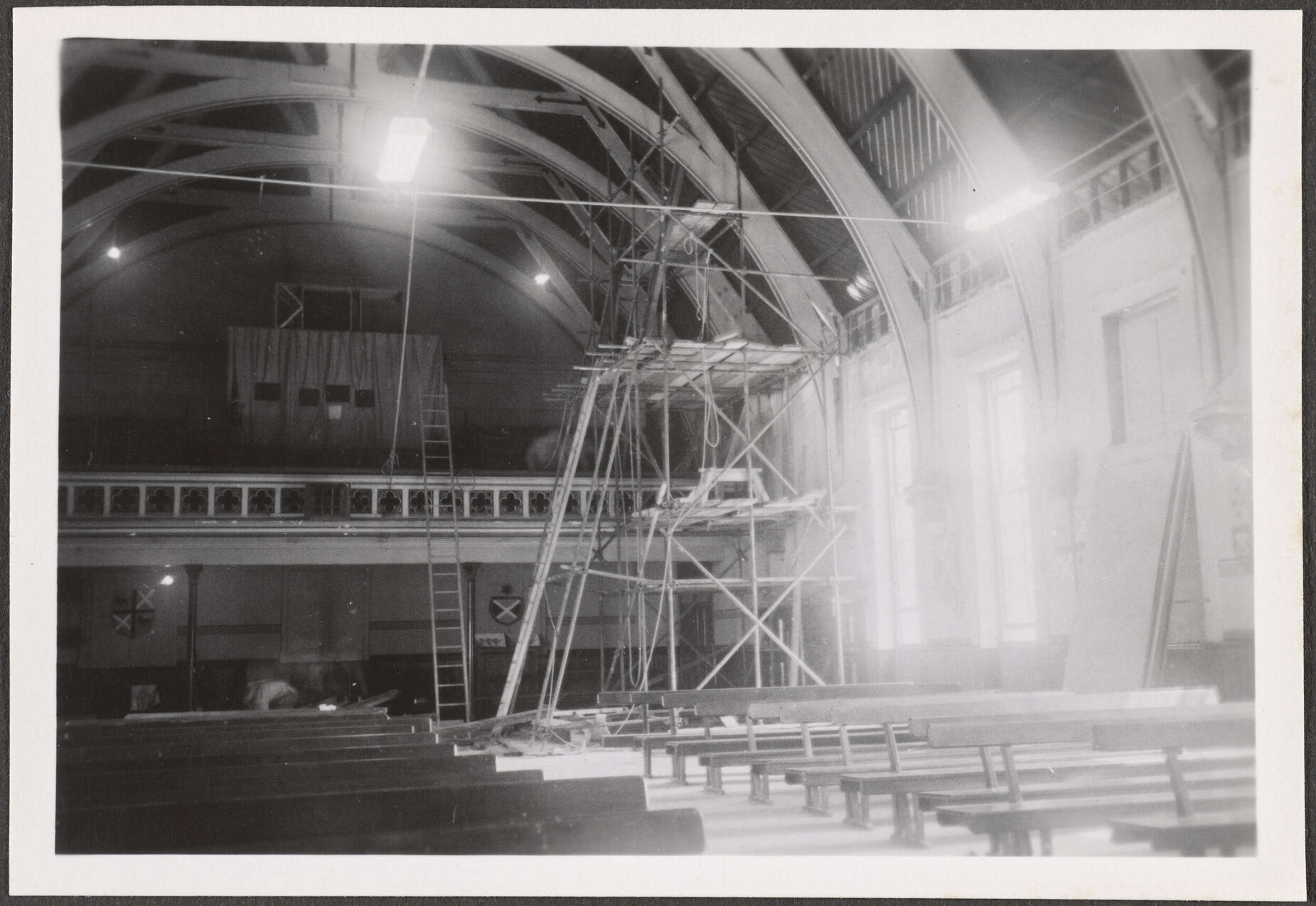 Hall interior, Seacliff Hospital