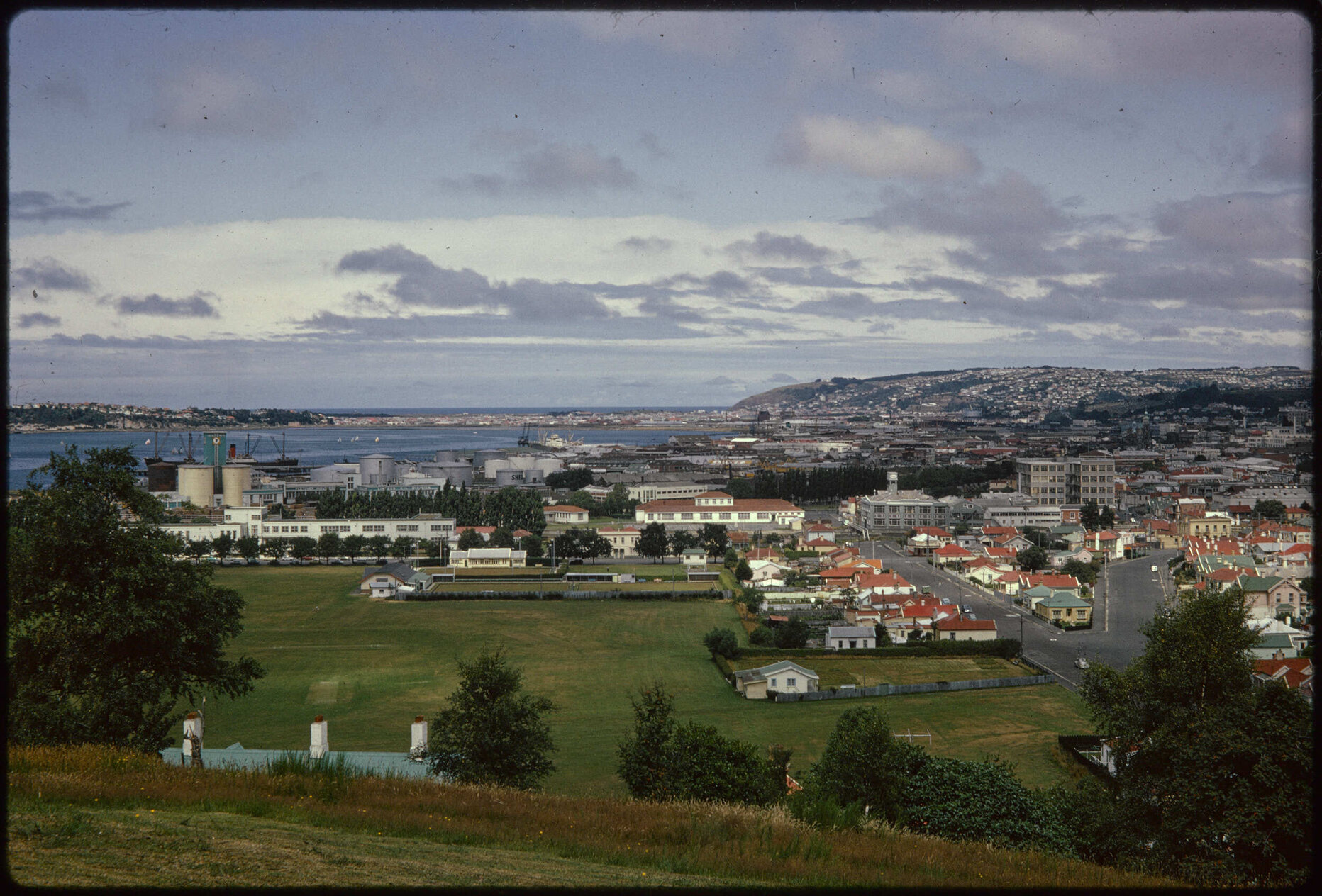 View south over Logan Park