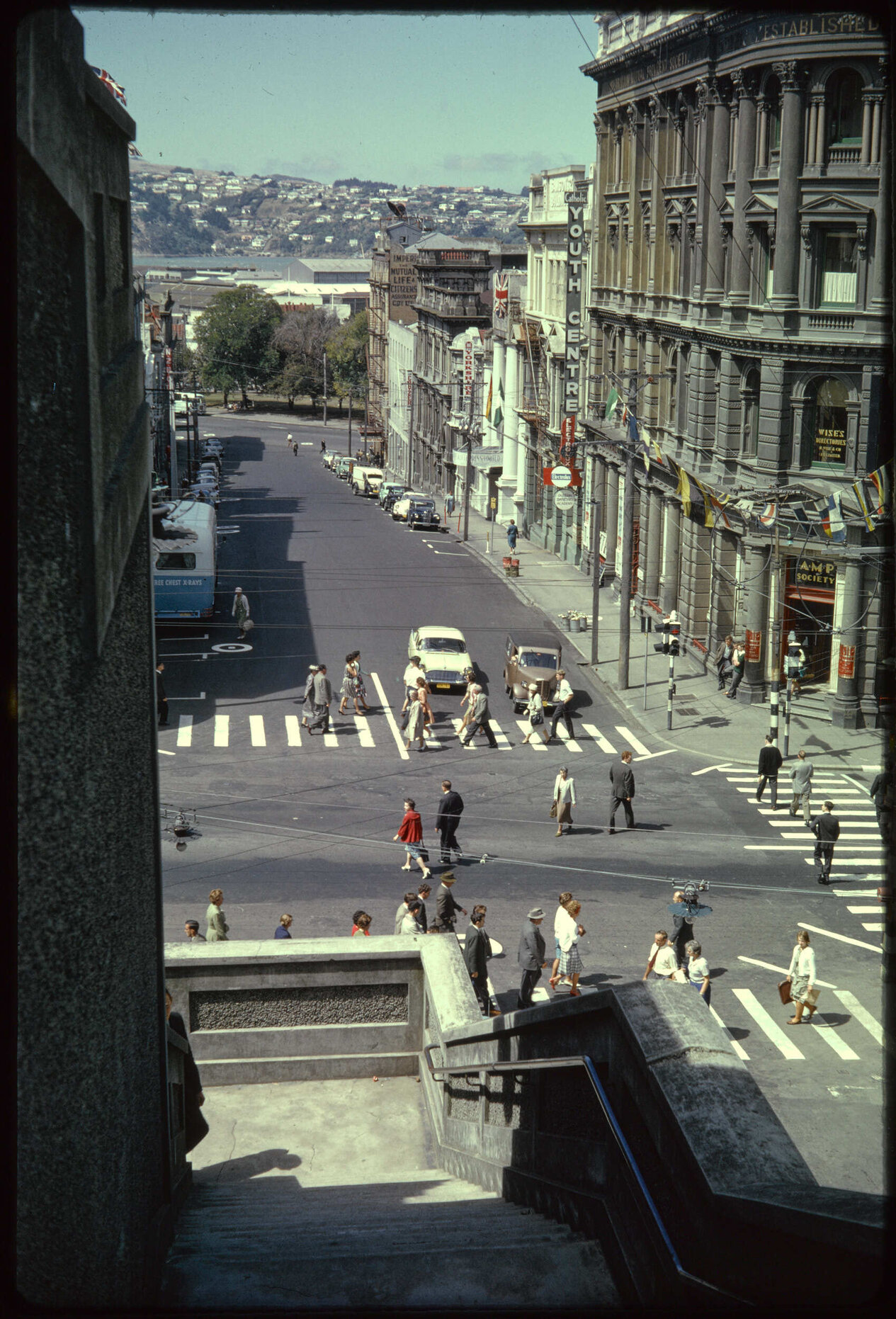 Dowling Street from steps