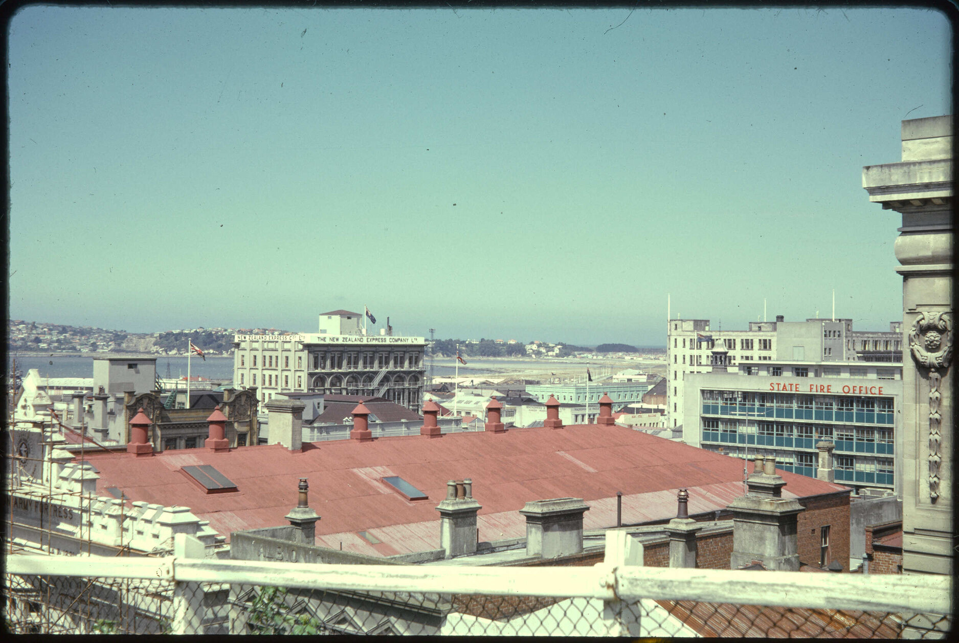 Dunedin from Dowling Street steps