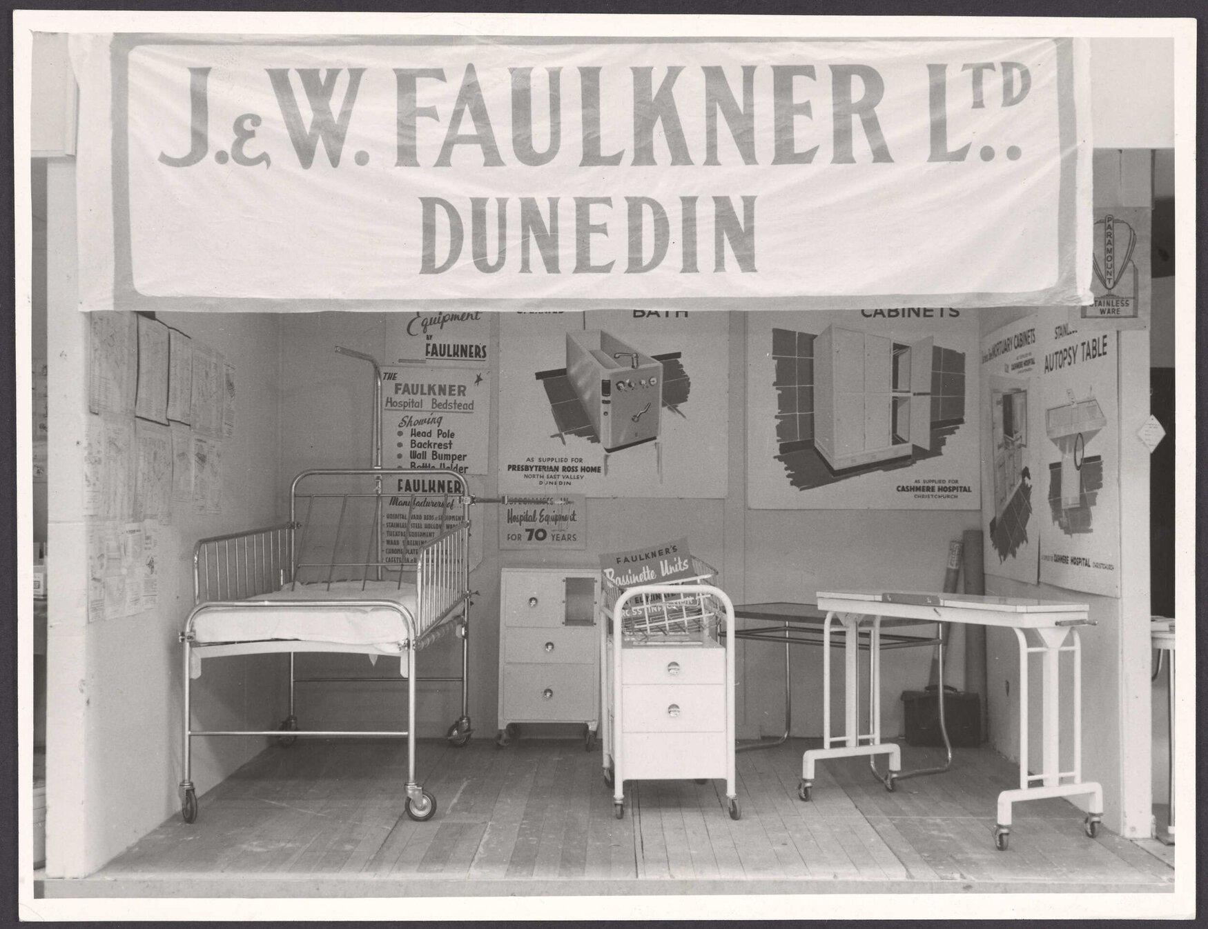 J. &amp; W. Faulkner trade display