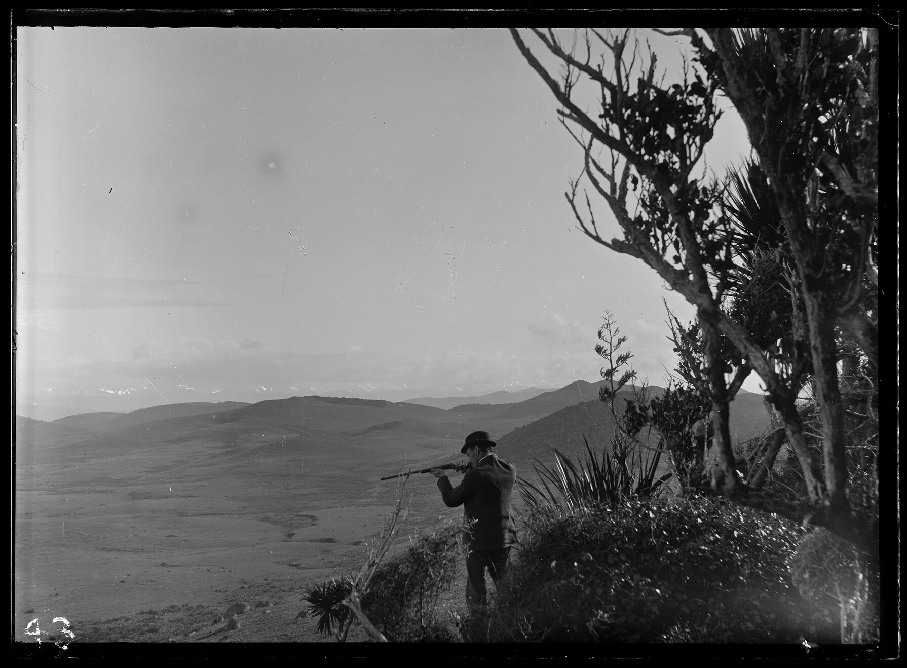 Man with rifle