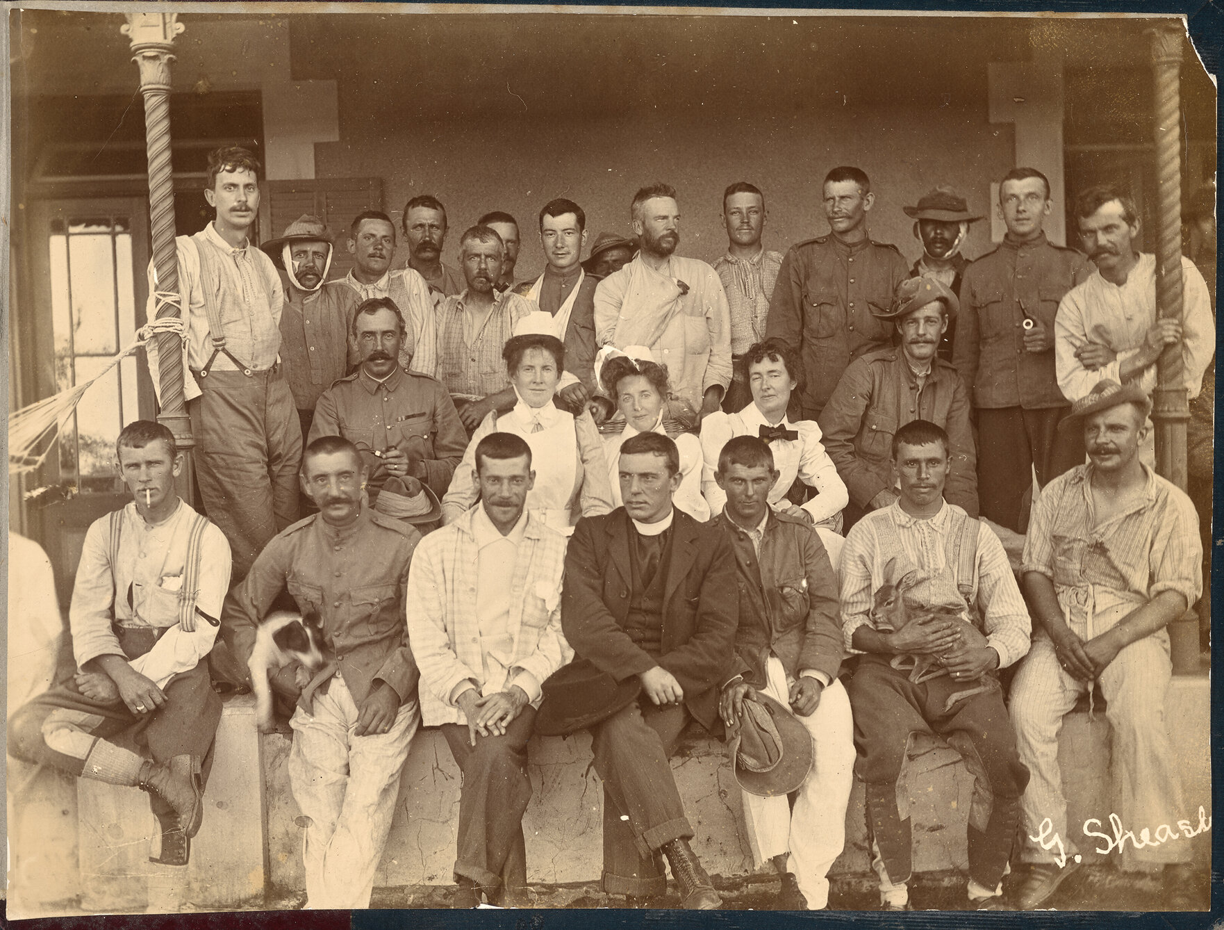 Mafeking Hospital when siege was raised