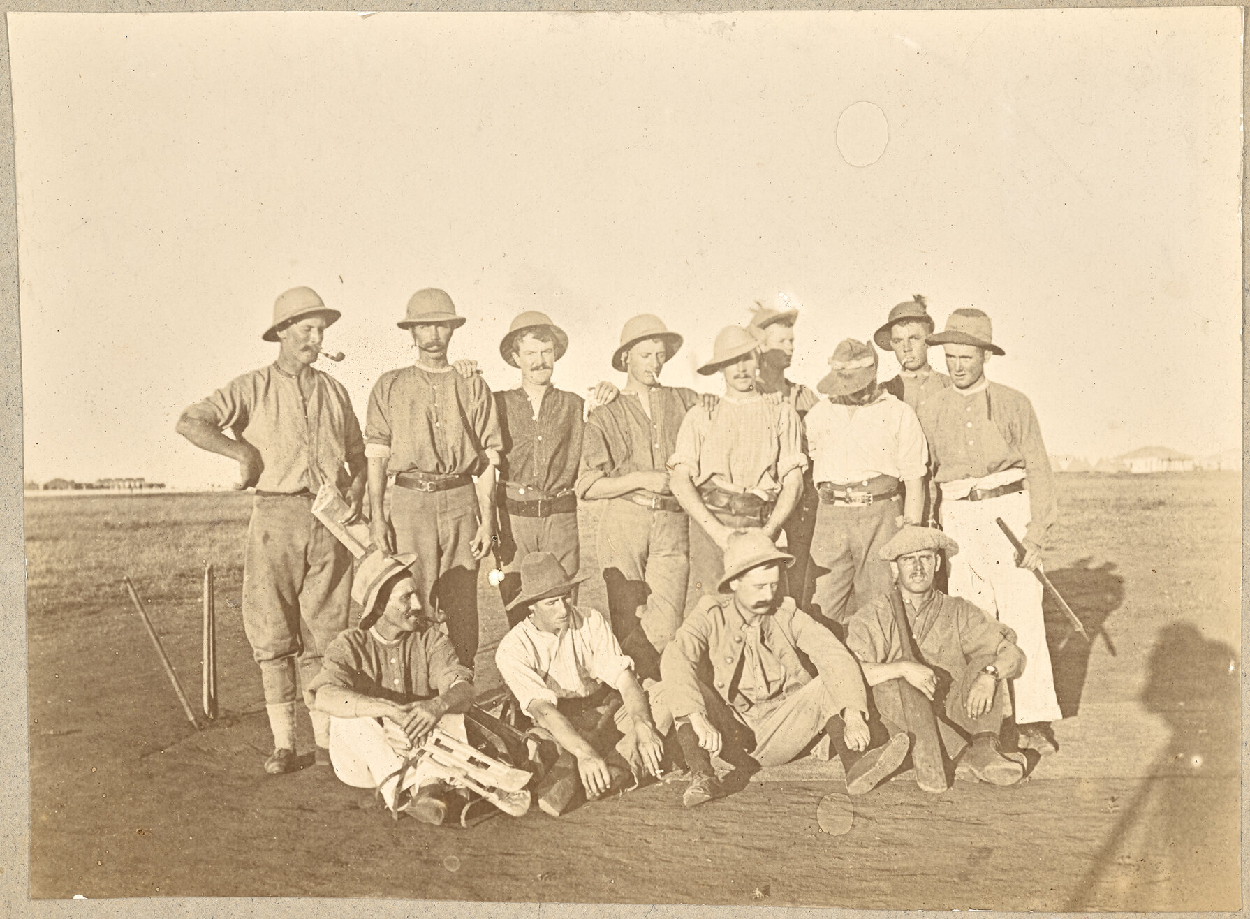 "The flannelled fool at the wicket",  "And the muddied oaf at the goal"