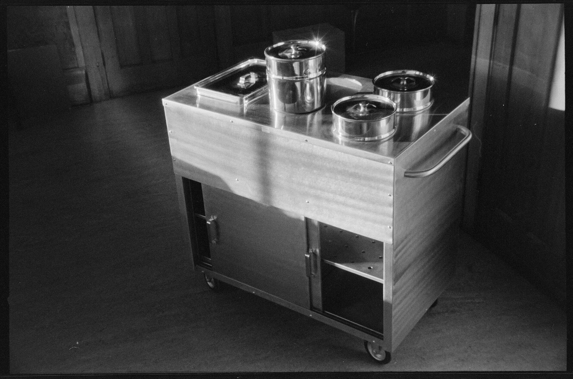 Hospital food trolley