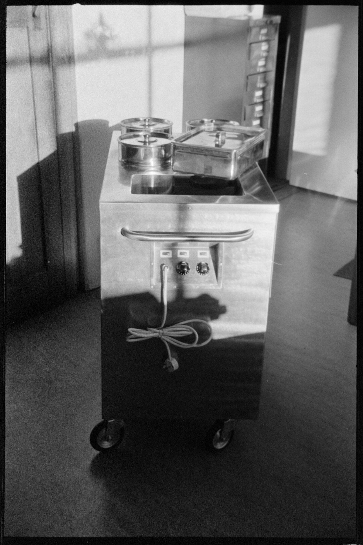 Hospital food trolley