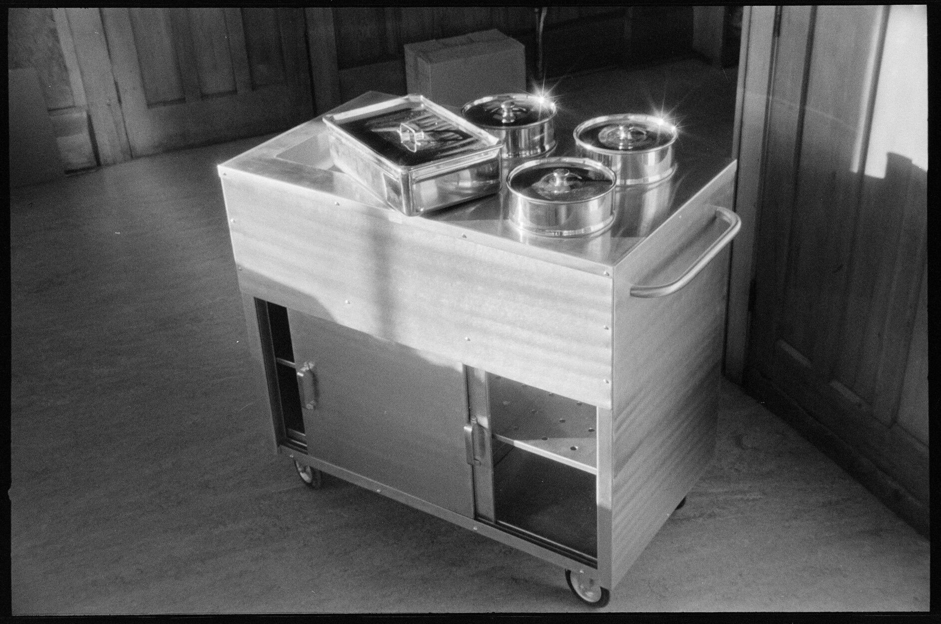 Hospital food trolley